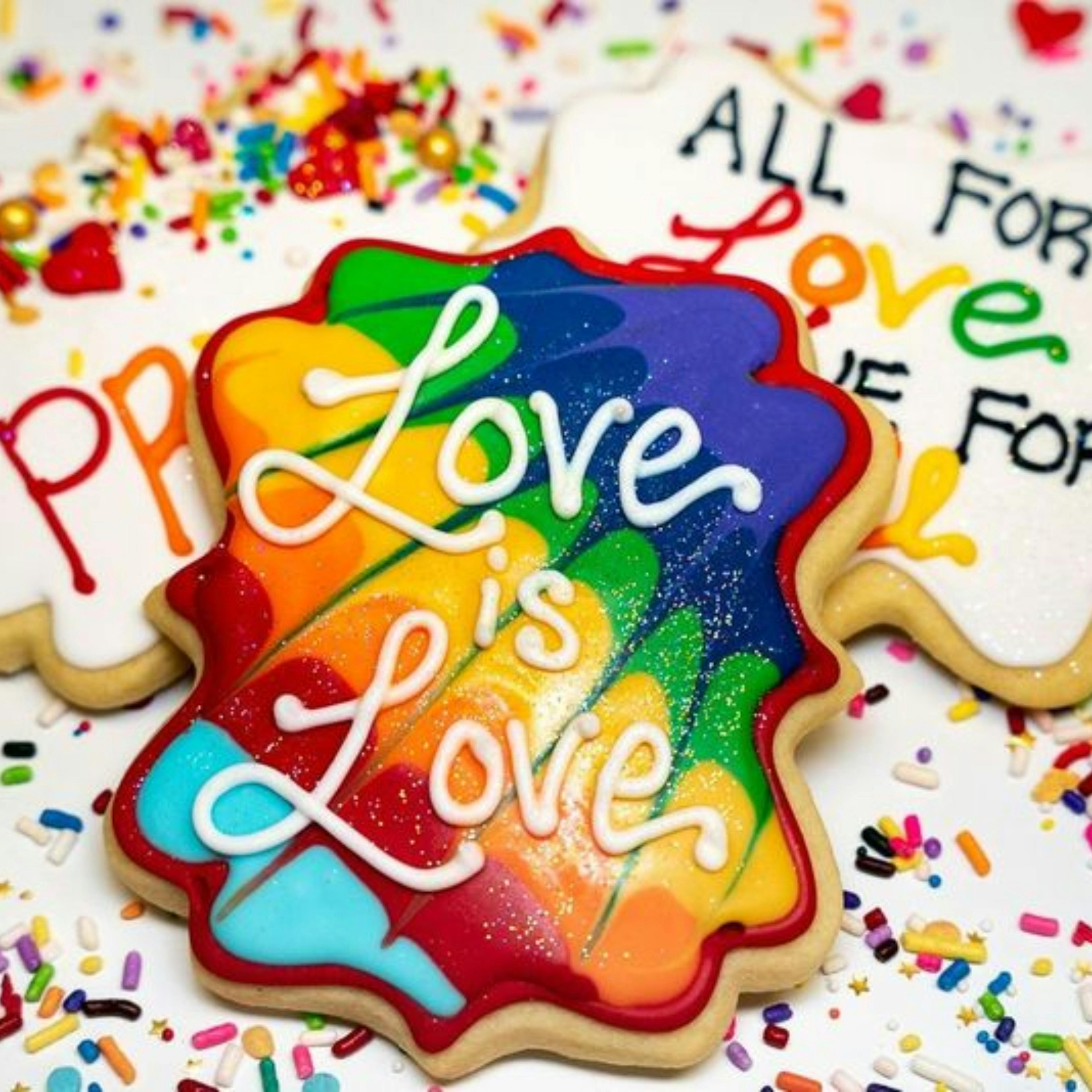 Pride Decorated Butter Cookies by Dessert Gallery - Alternate image 6
