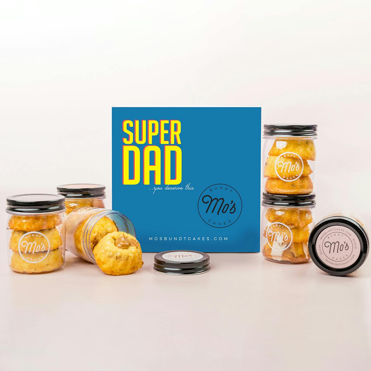 Father's Day Mini Bundt Cake Jars Gift Box by Mo's Bundt Cakes - Alternate image 3