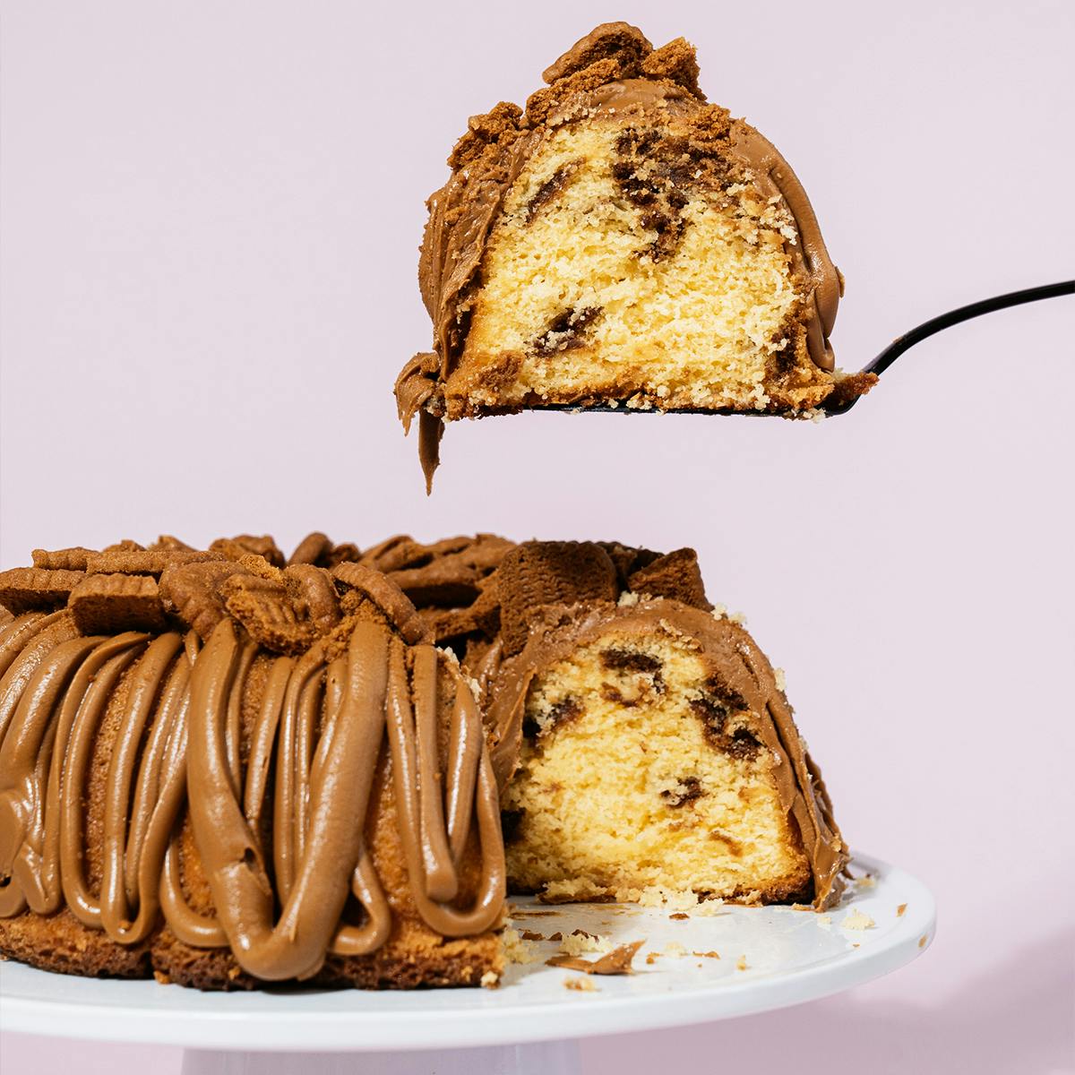 "Dad's Favorite" Biscoff Cookie Butter Bundt Cake by Mo's Bundt Cakes