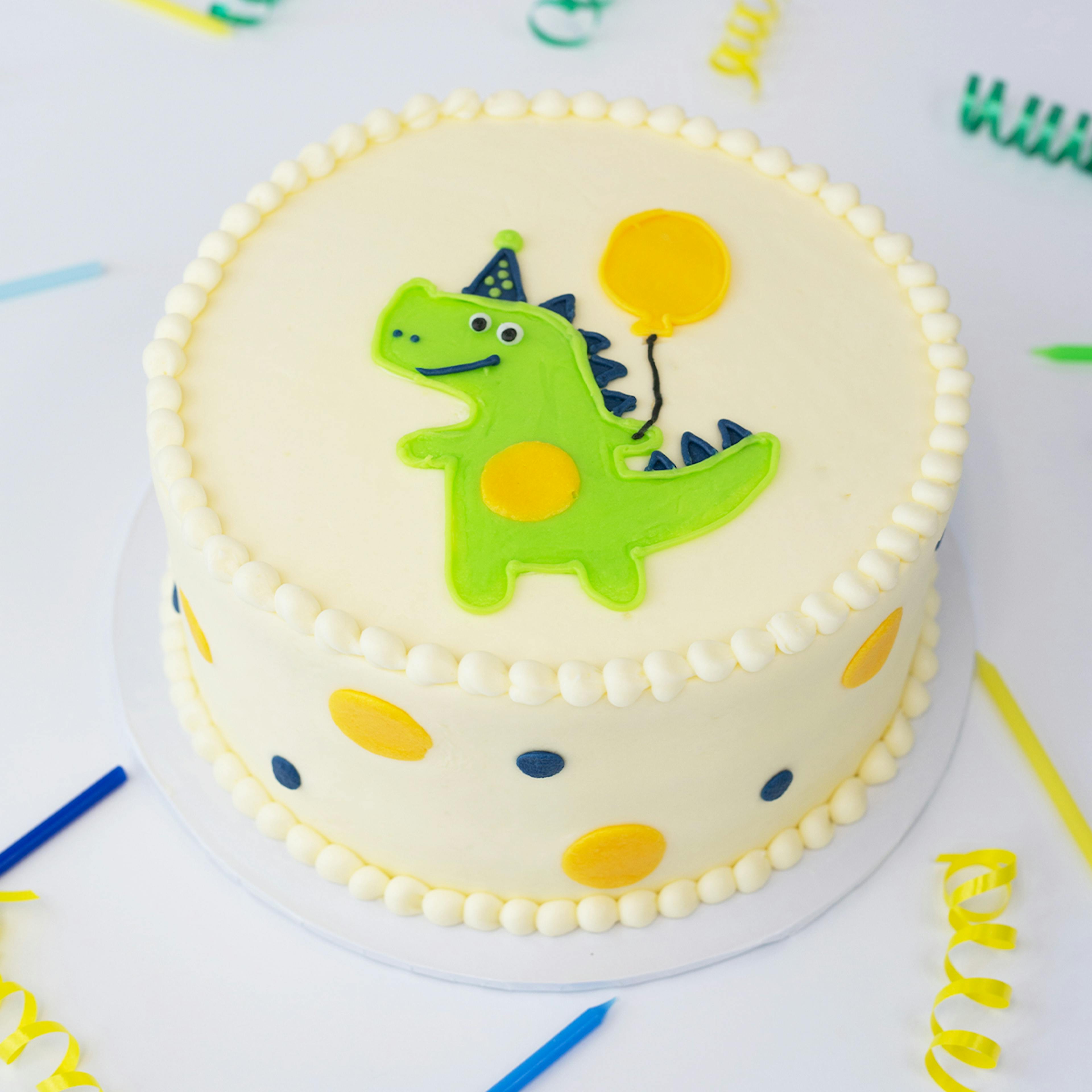 Dinosaur Party Cake by Edgar's Bakery
