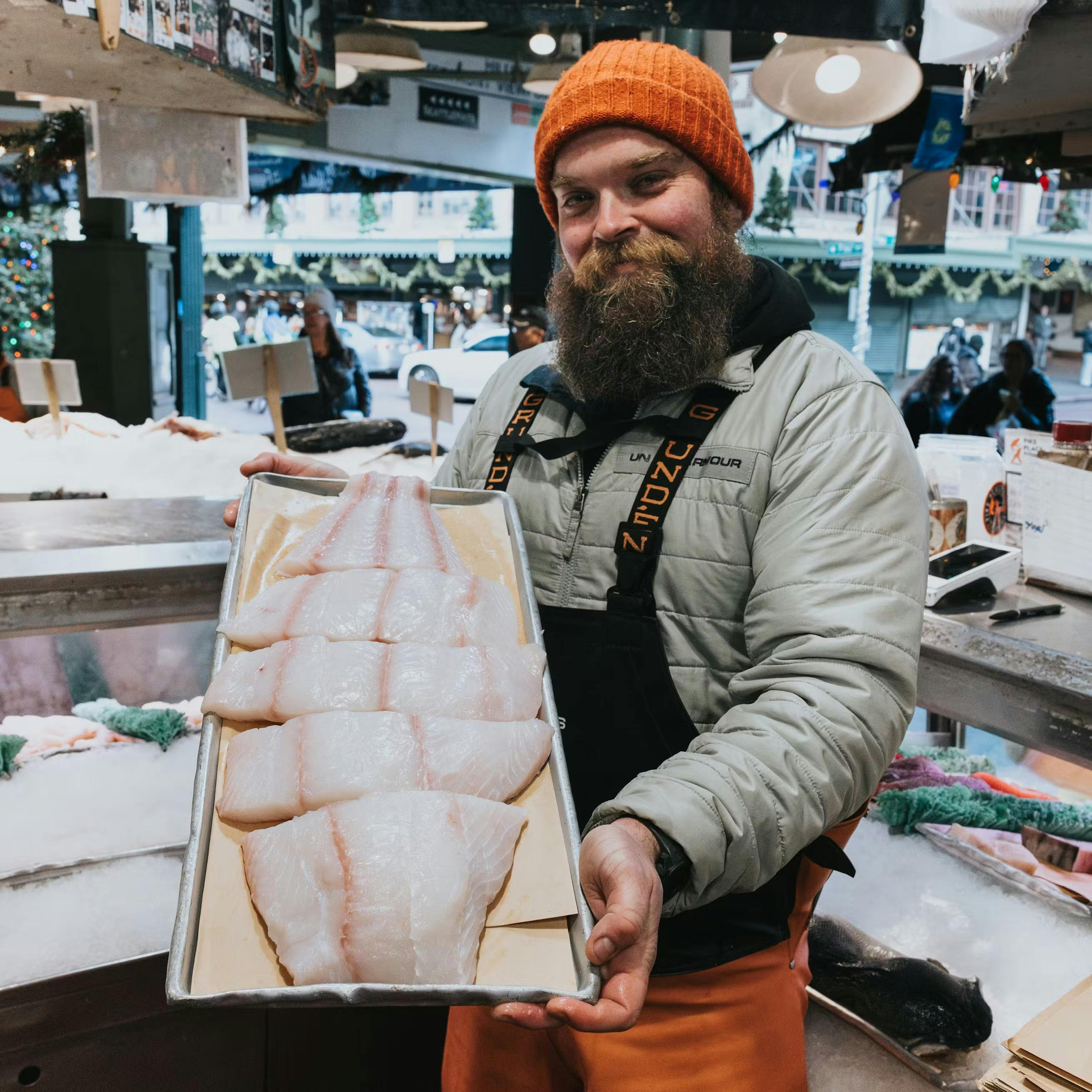 Halibut - Fillet, Wild, Alaska, 1 lb by Pike Place Fish Market