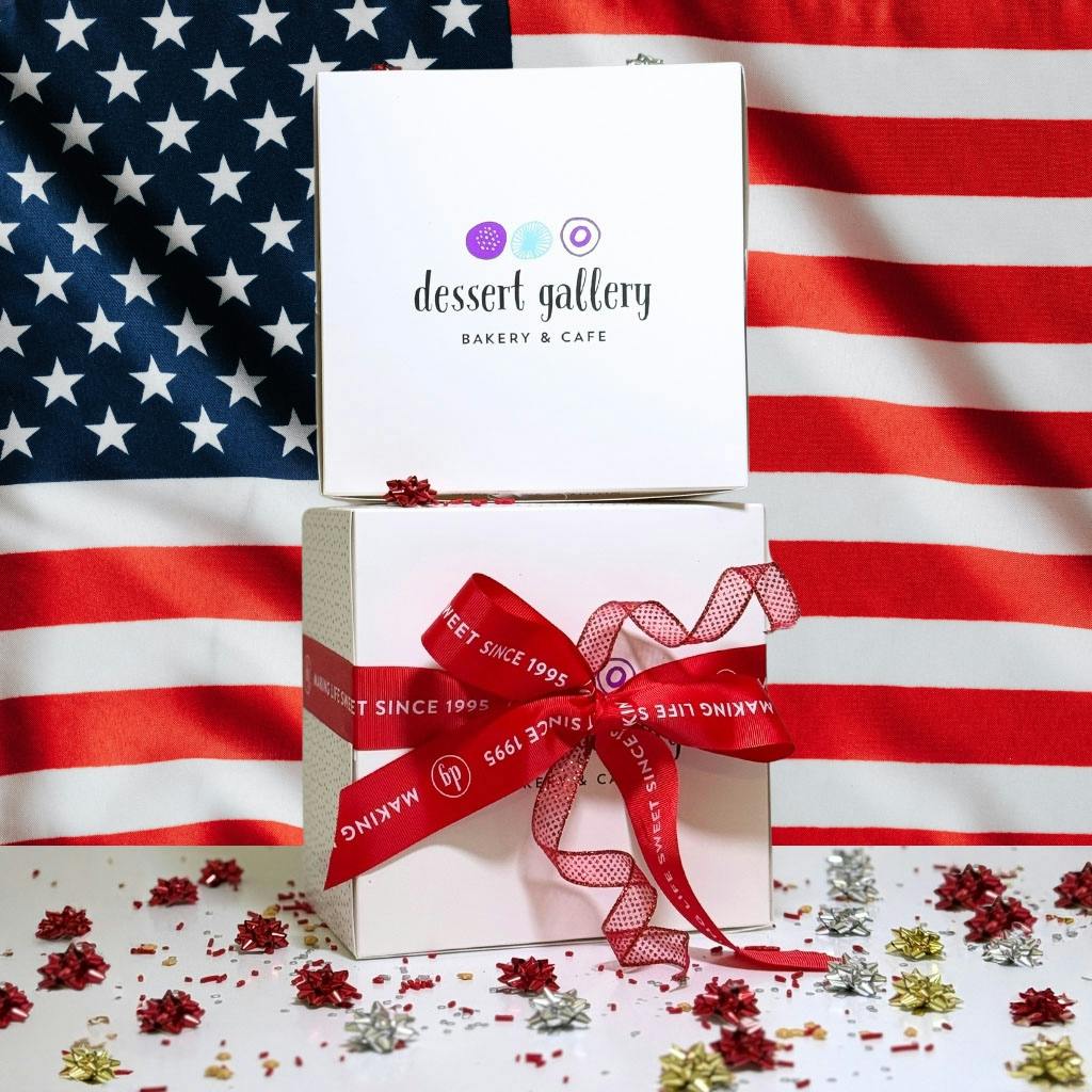 Fourth of July Decorated Butter Cookies by Dessert Gallery - Alternate image 1