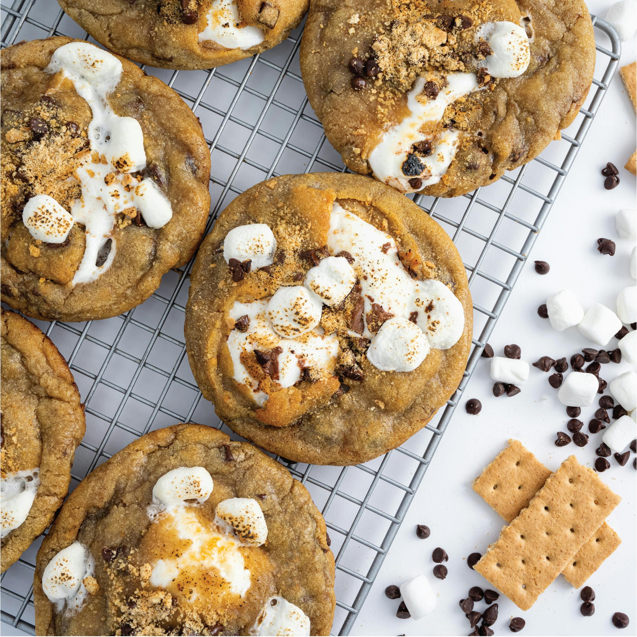 S'more Stuffed Cookies - 12 Pack by Sweet E's Bake Shop - Alternate image 3