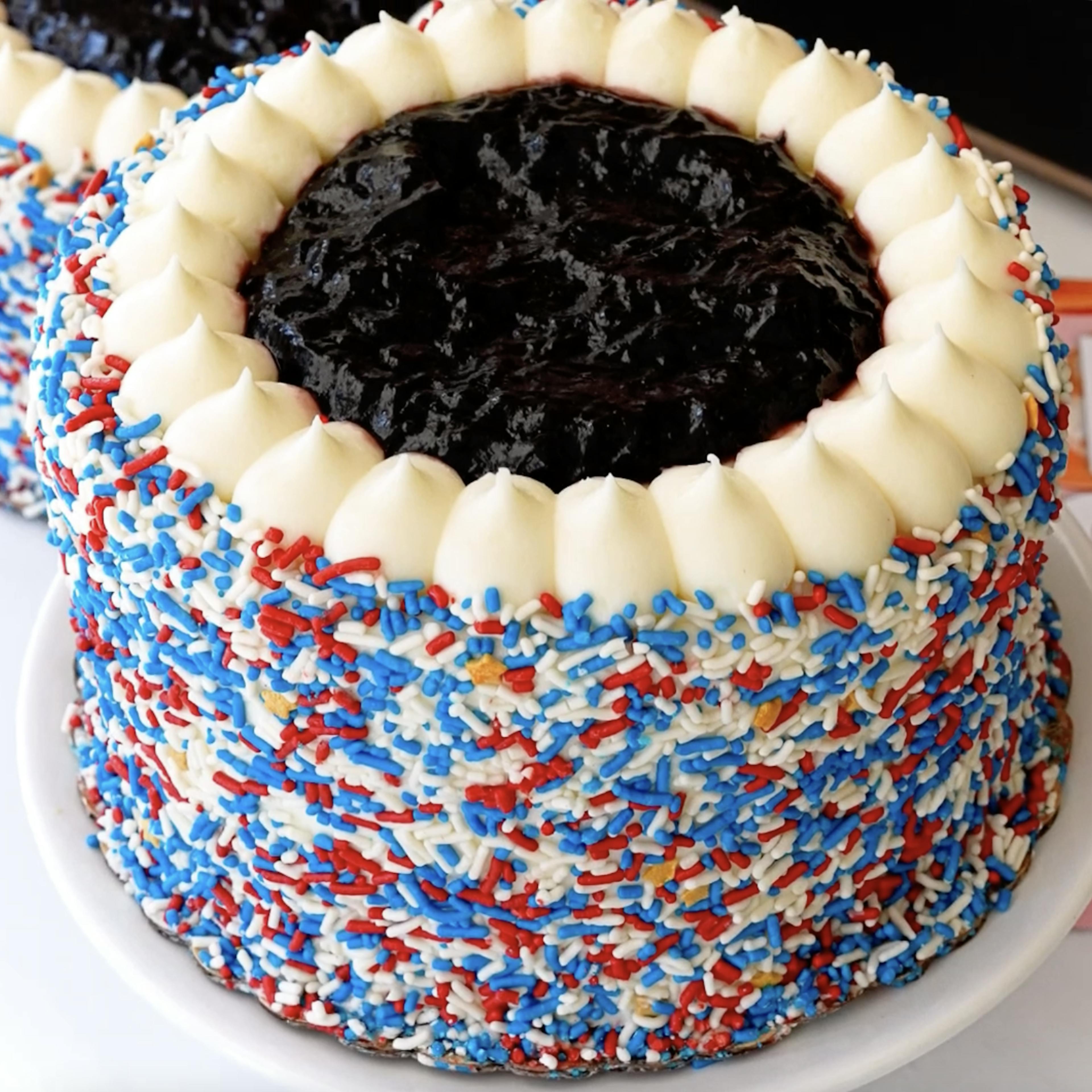 Red, White & Blueberry PieCaken by PieCaken Bakeshop - Alternate image 3