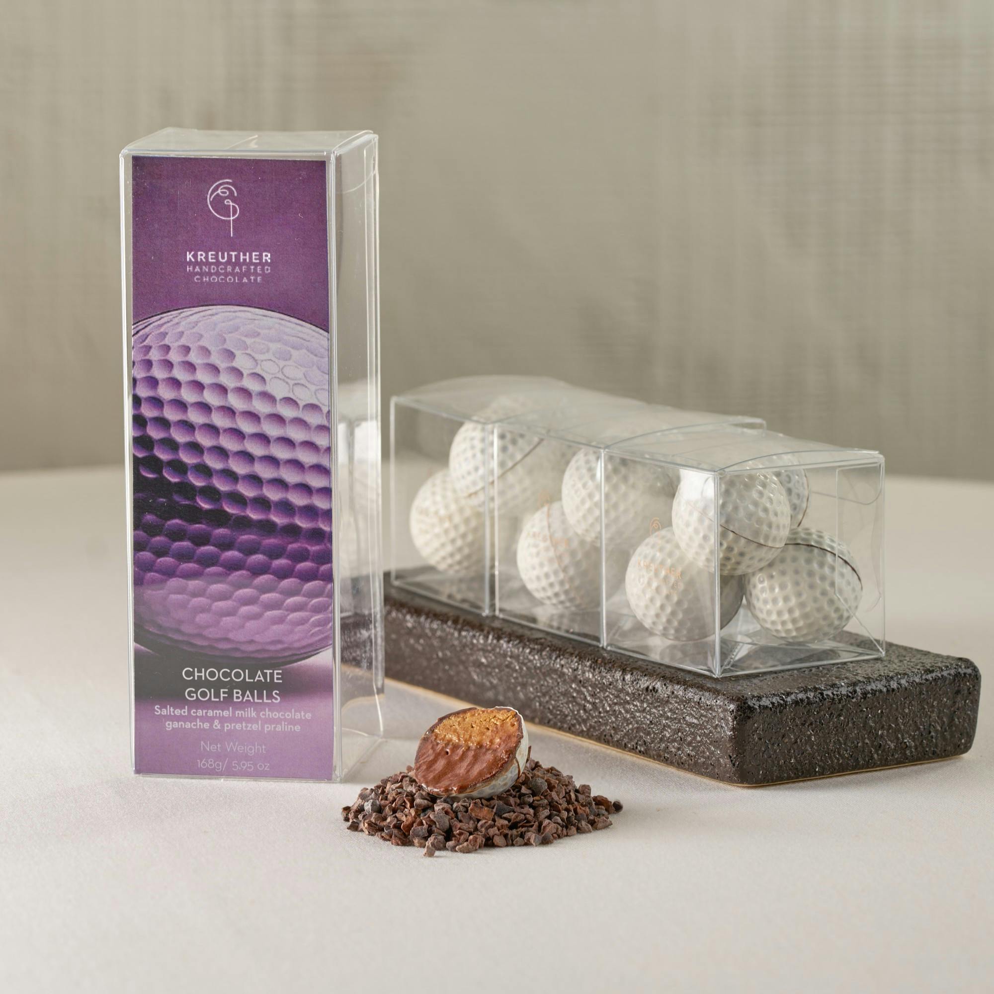 Father's Day Chocolate Golf Balls - 12 Pack by Kreuther Handcrafted Chocolate - Alternate image 4