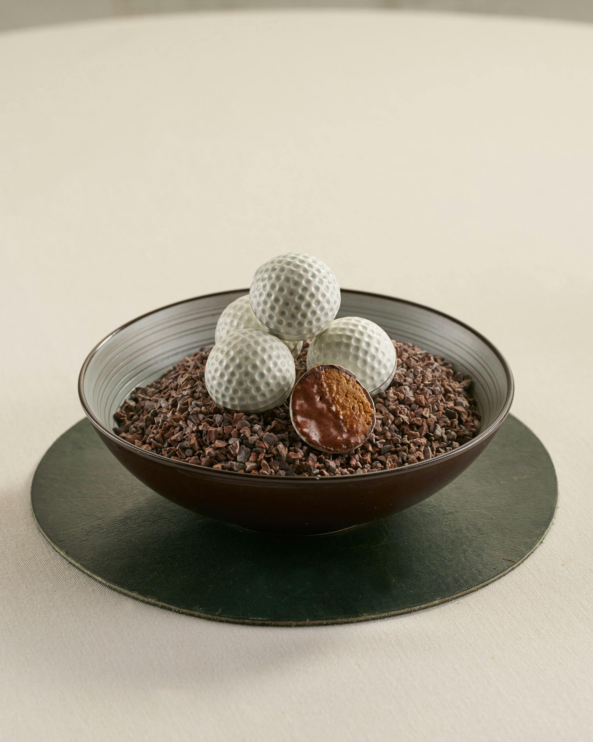 Father's Day Chocolate Golf Balls - 12 Pack by Kreuther Handcrafted Chocolate - Alternate image 2