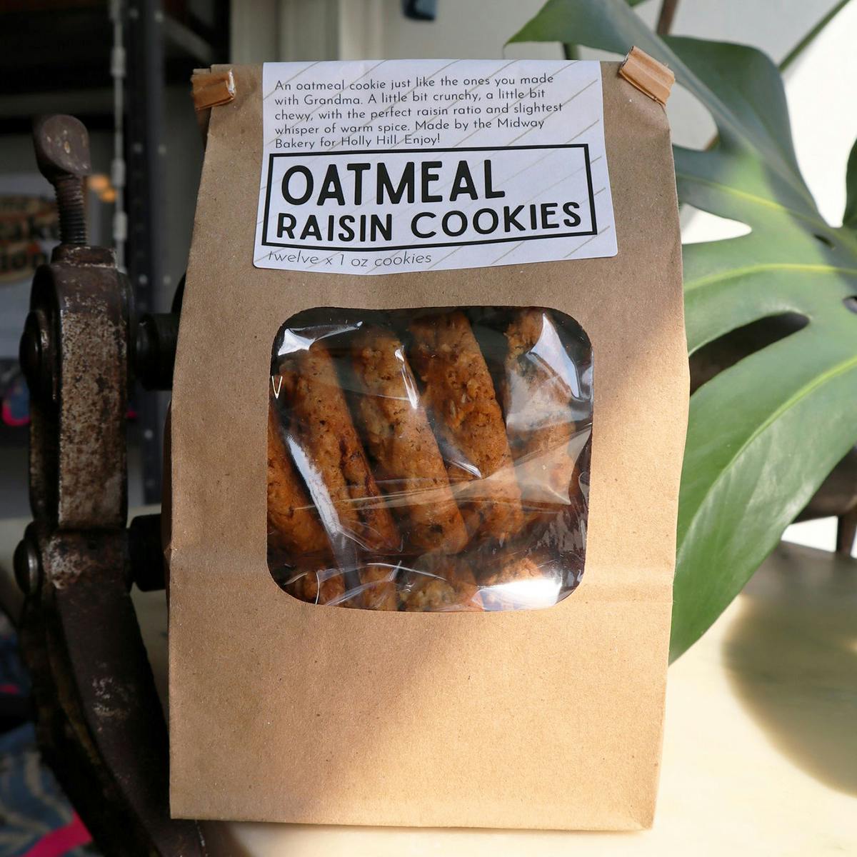 Oatmeal Raisin Cookies - 12 Pack by Holly Hill