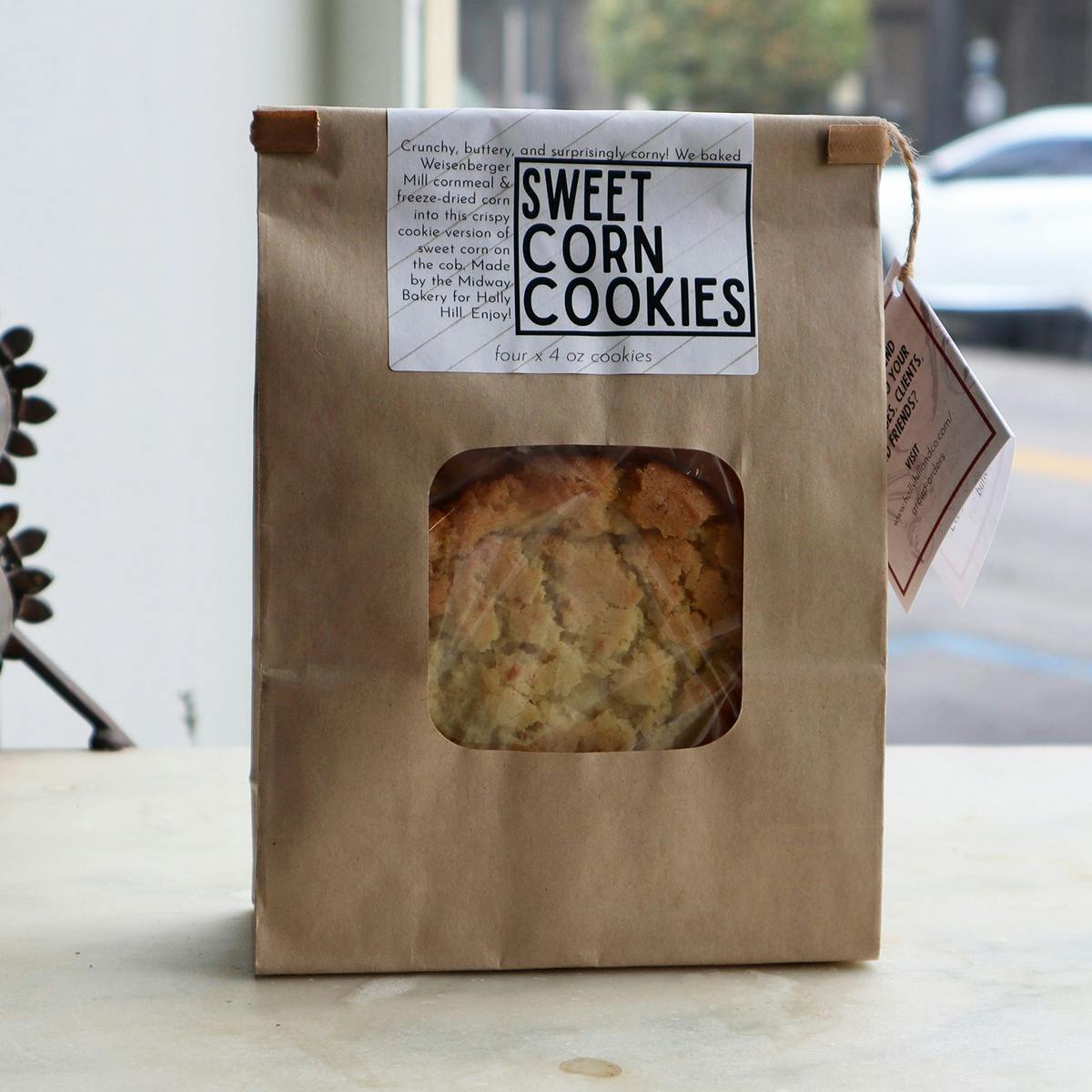 Jumbo Sweet Corn Cookies - 4 Pack by Holly Hill