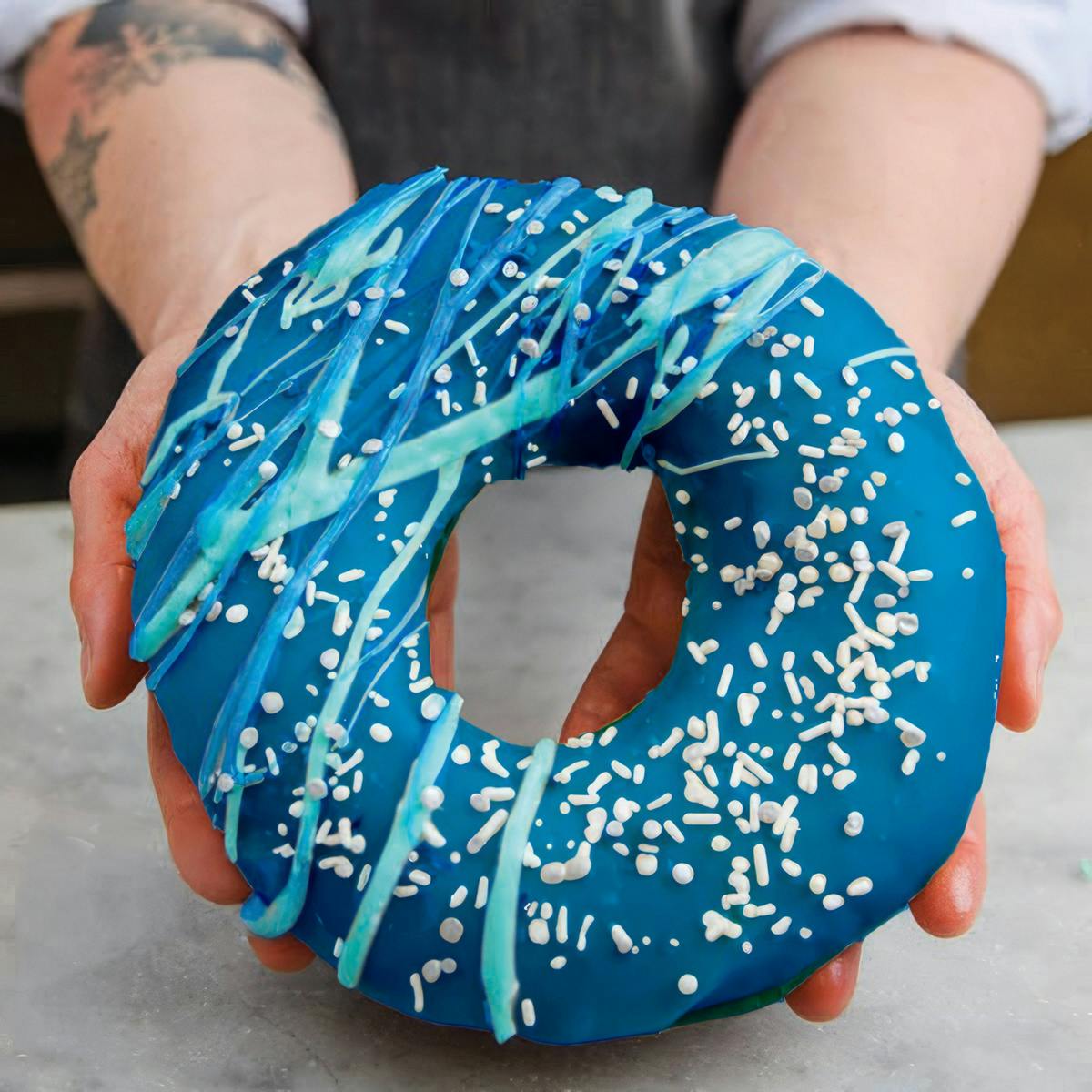 Father's Day Big Ass Jumbo Donut by Angel Food Bakery