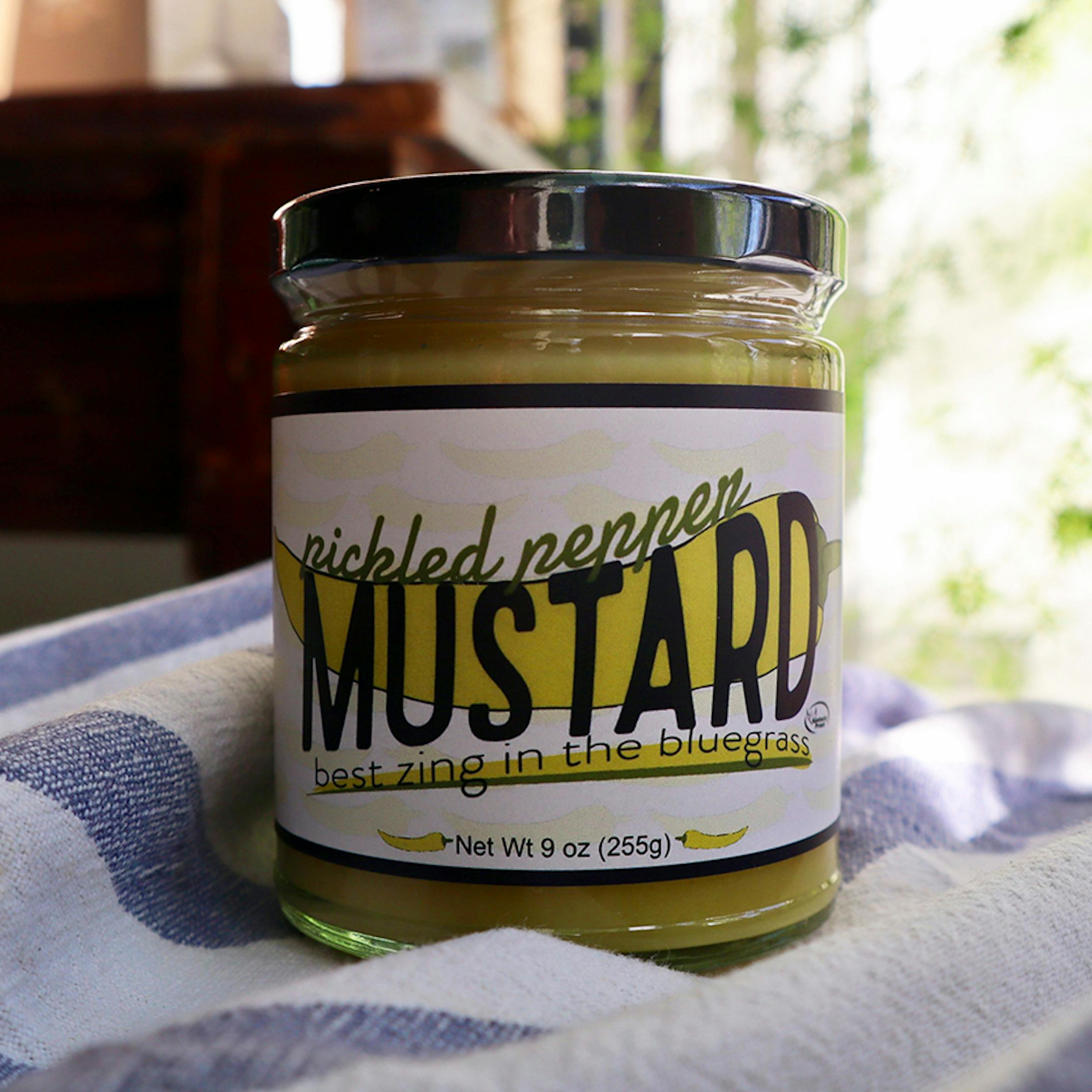 Pickled Pepper Mustard by Holly Hill