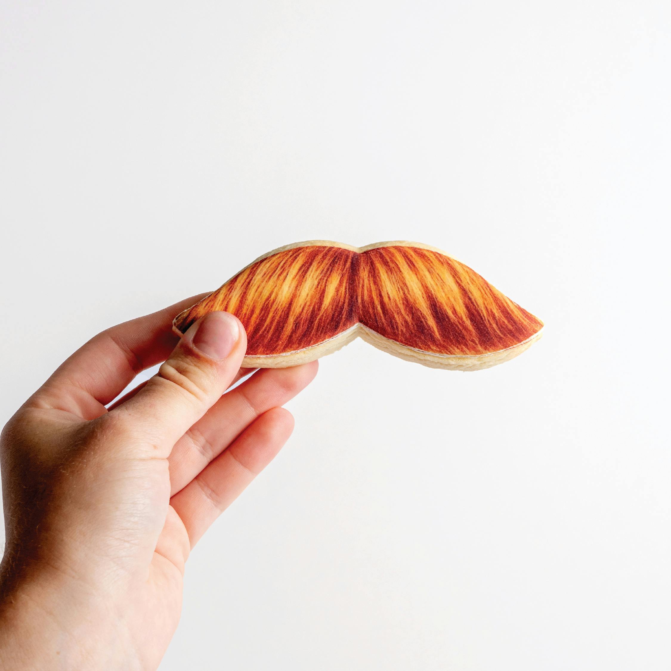 Father's Day Mustache Shortbread Cookies - 8 Pack by Sweet E's Bake Shop - Alternate image 5