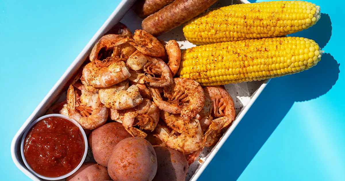 Royal Red Shrimp Low Country Boil for 4 by Gulf Shores Seafood Market ...
