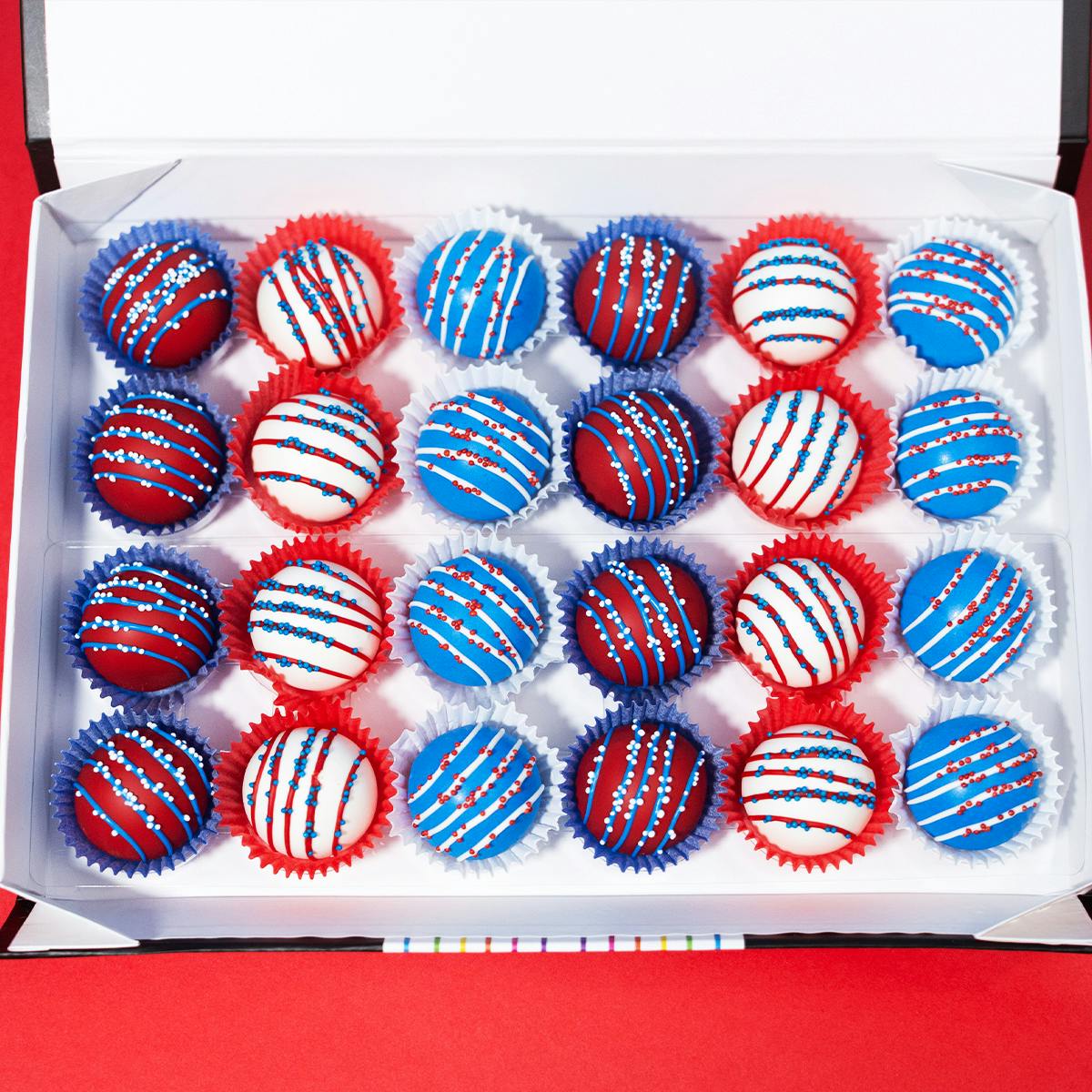 Patriotic Cake Balls by Flour Shop - Alternate image 2