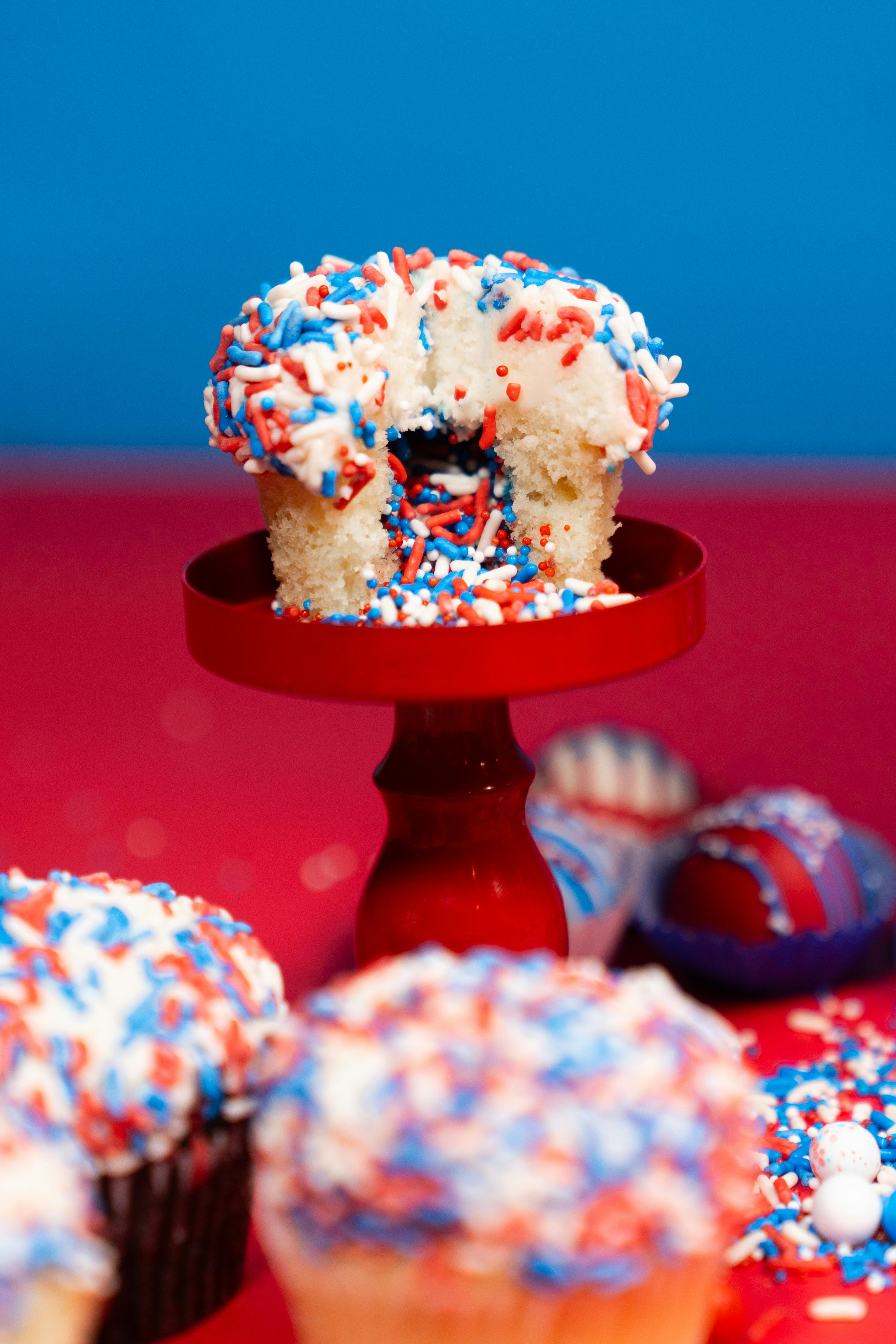 Patriotic Explosion® Cupcakes - 12 Pack by Flour Shop - Alternate image 1