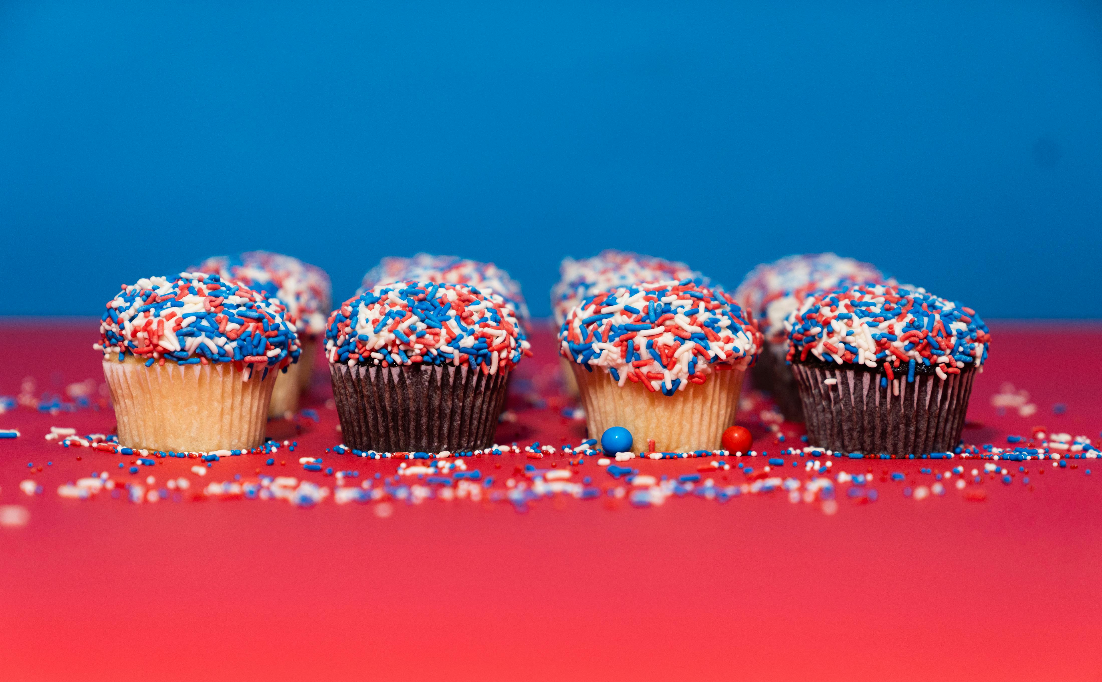 Patriotic Explosion® Cupcakes - 12 Pack by Flour Shop - Alternate image 2