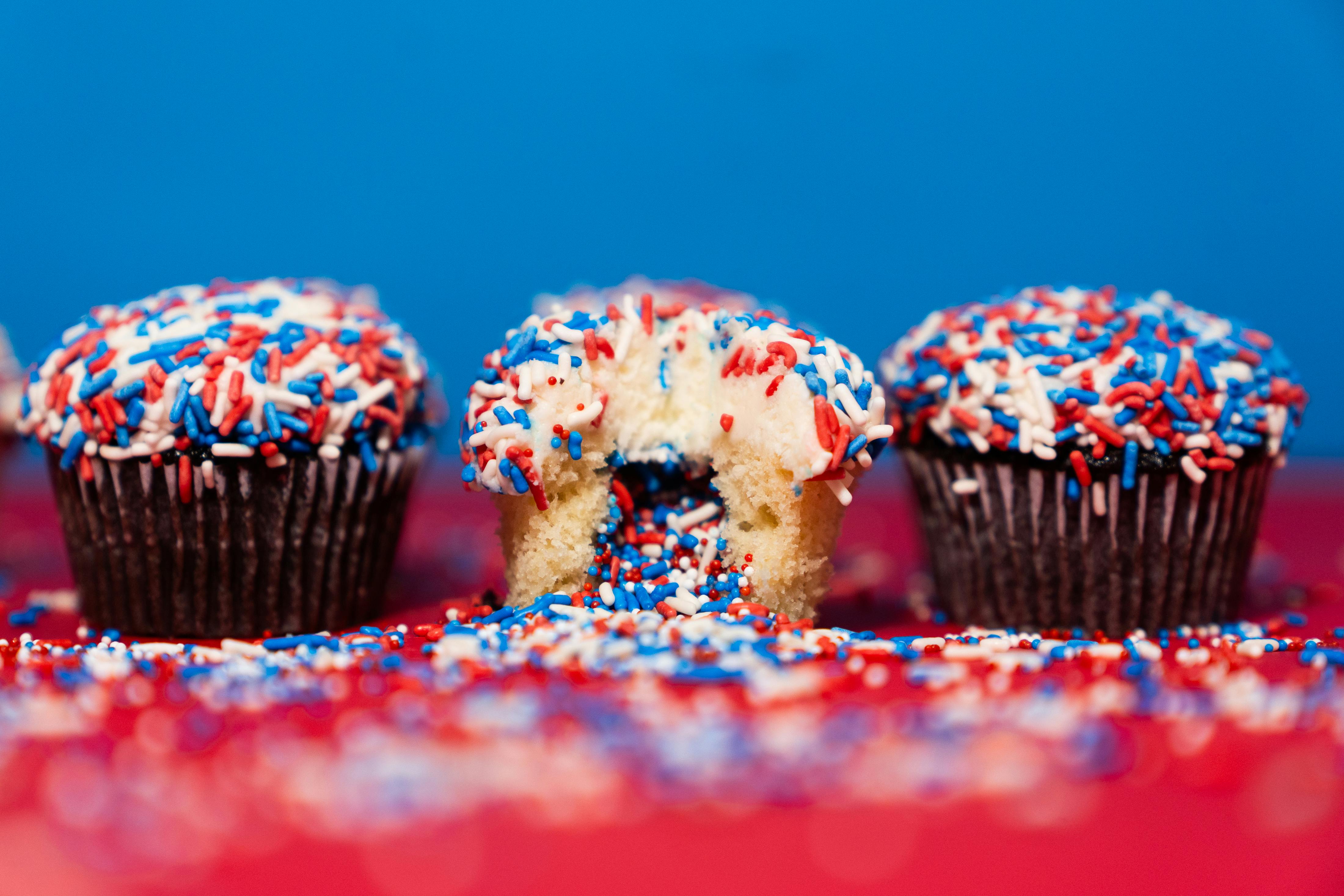 Patriotic Explosion® Cupcakes - 12 Pack by Flour Shop - Alternate image 3