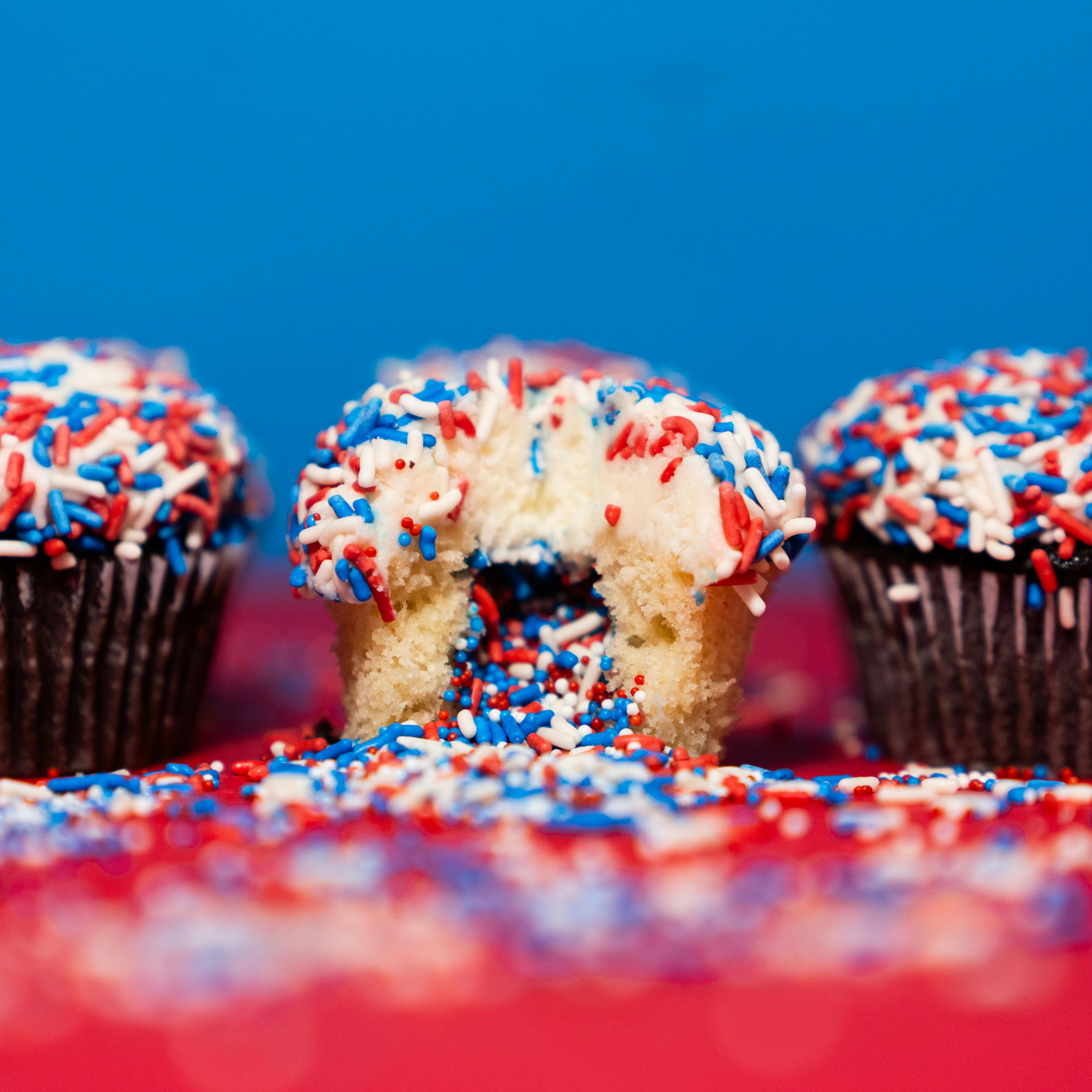 Patriotic Explosion® Cupcakes - 12 Pack by Flour Shop - Alternate image 3