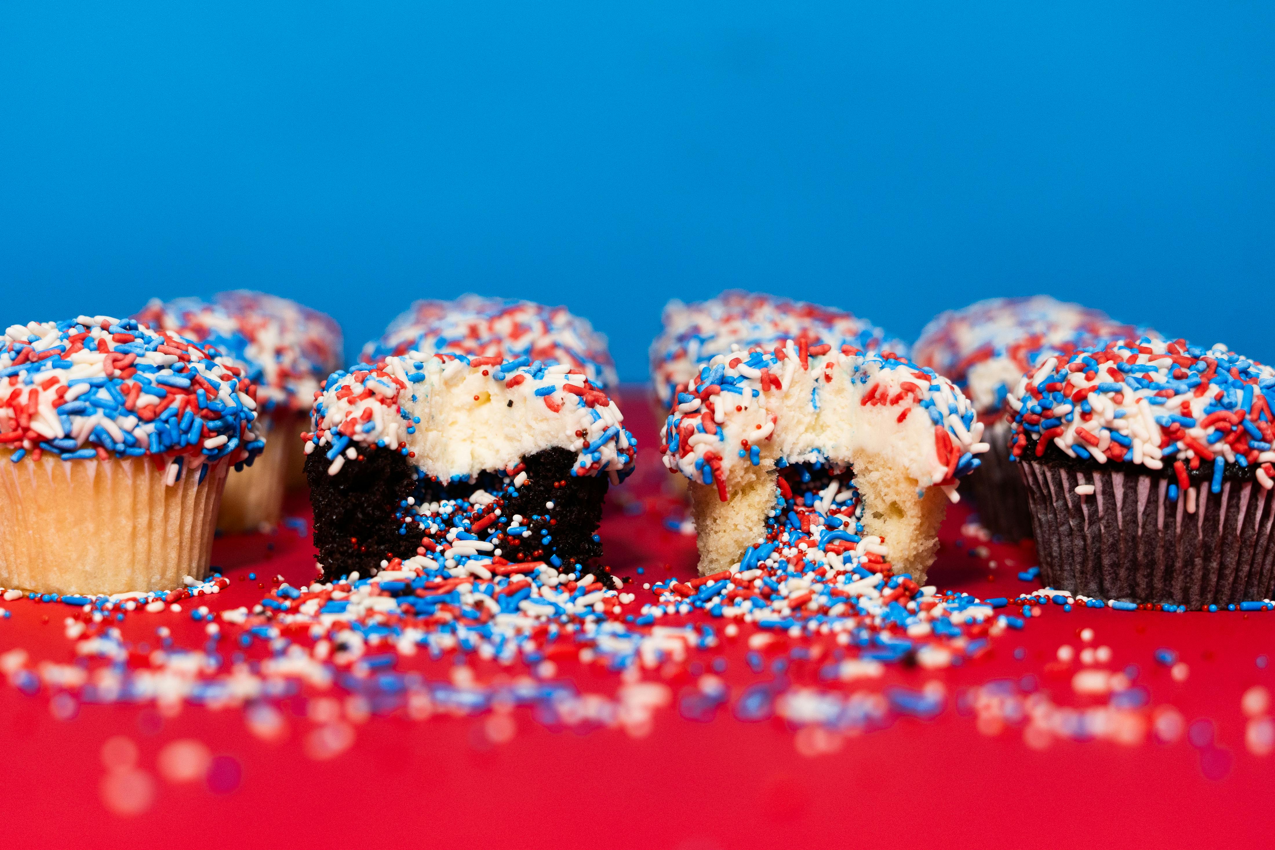 Patriotic Explosion® Cupcakes - 12 Pack by Flour Shop