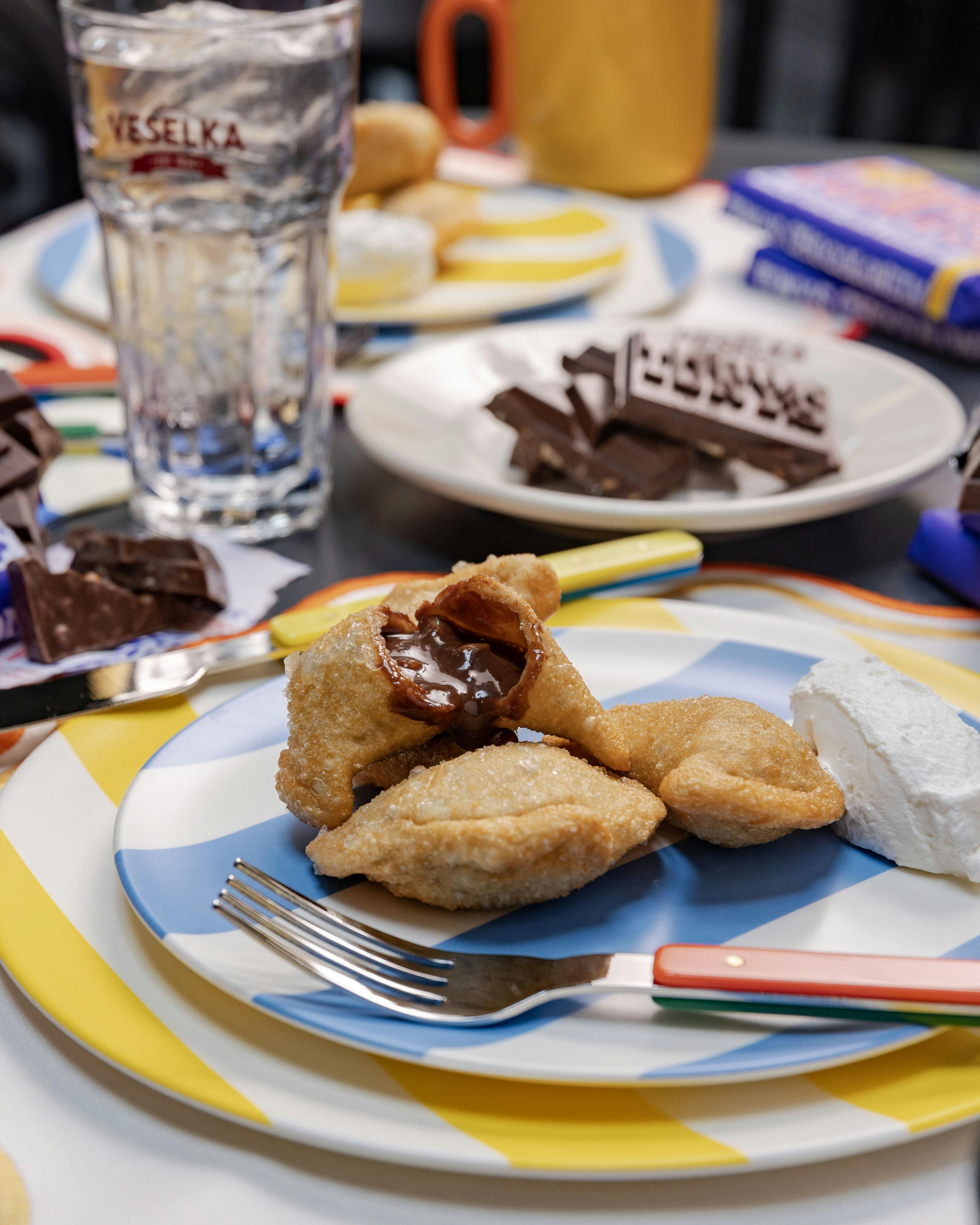 Veselka x Tony's Chocolonely Chocolate Pierogi + Chocolate Bar by Veselka - Alternate image 4