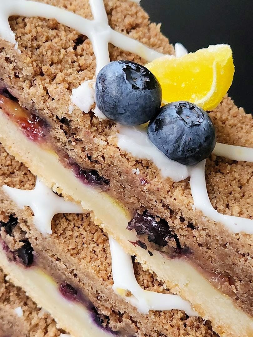 Blueberry Lemon Pie Spice Shortbread Tray by Shortbread Society - Alternate image 3