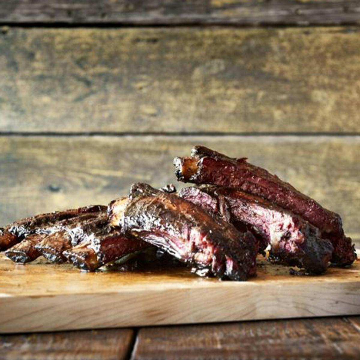 Bobby's Smoked Beef Ribs - 1 Rack by Salt Lick BBQ - Alternate image 1