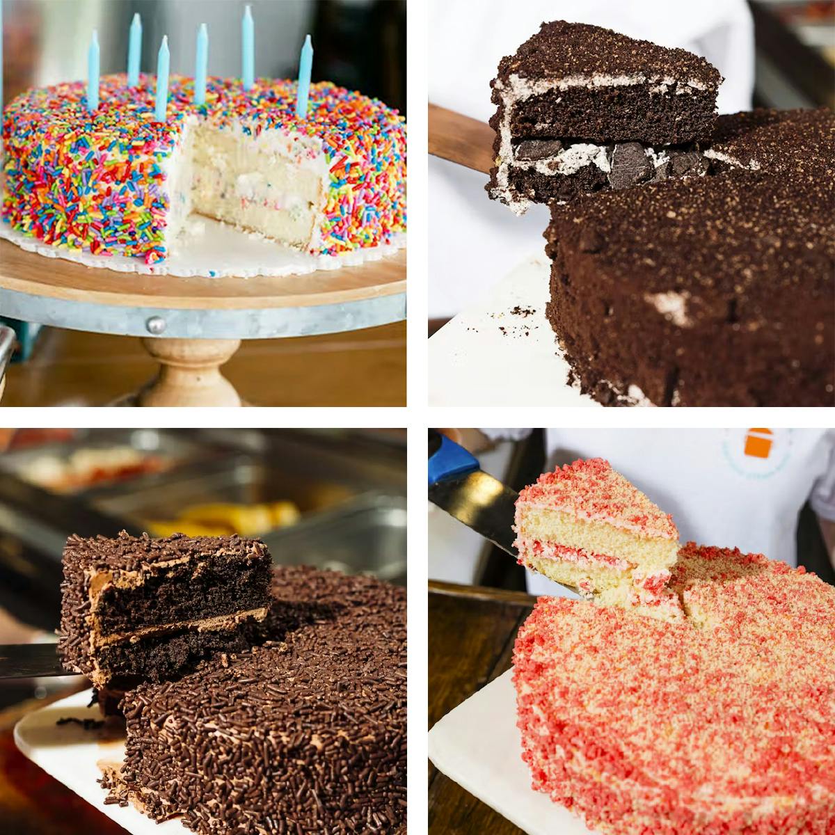 Confetti Birthday Cake by Misha's Cupcakes | Goldbelly