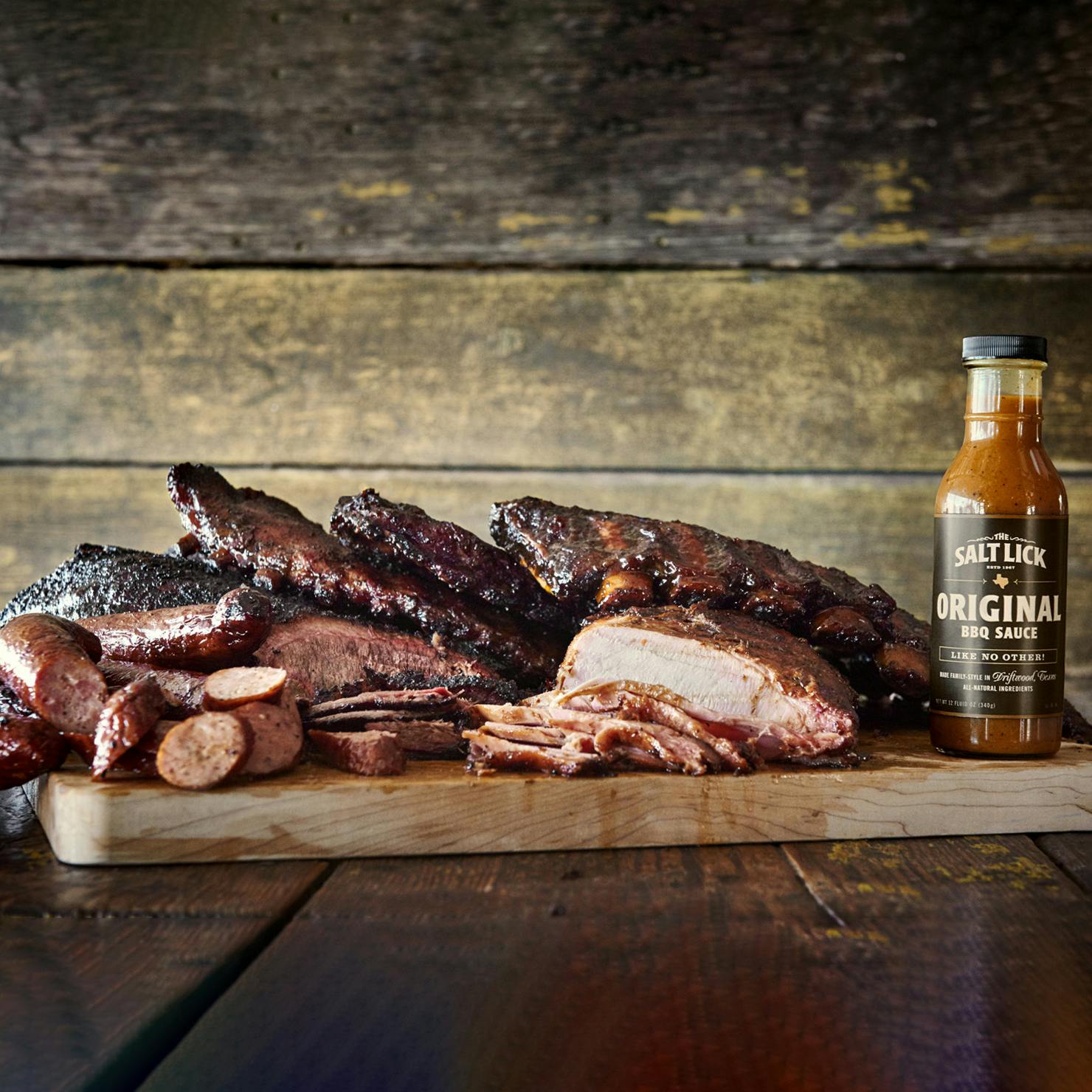 "Big Game" BBQ Sampler for 14-16 by Salt Lick BBQ - Alternate image 1