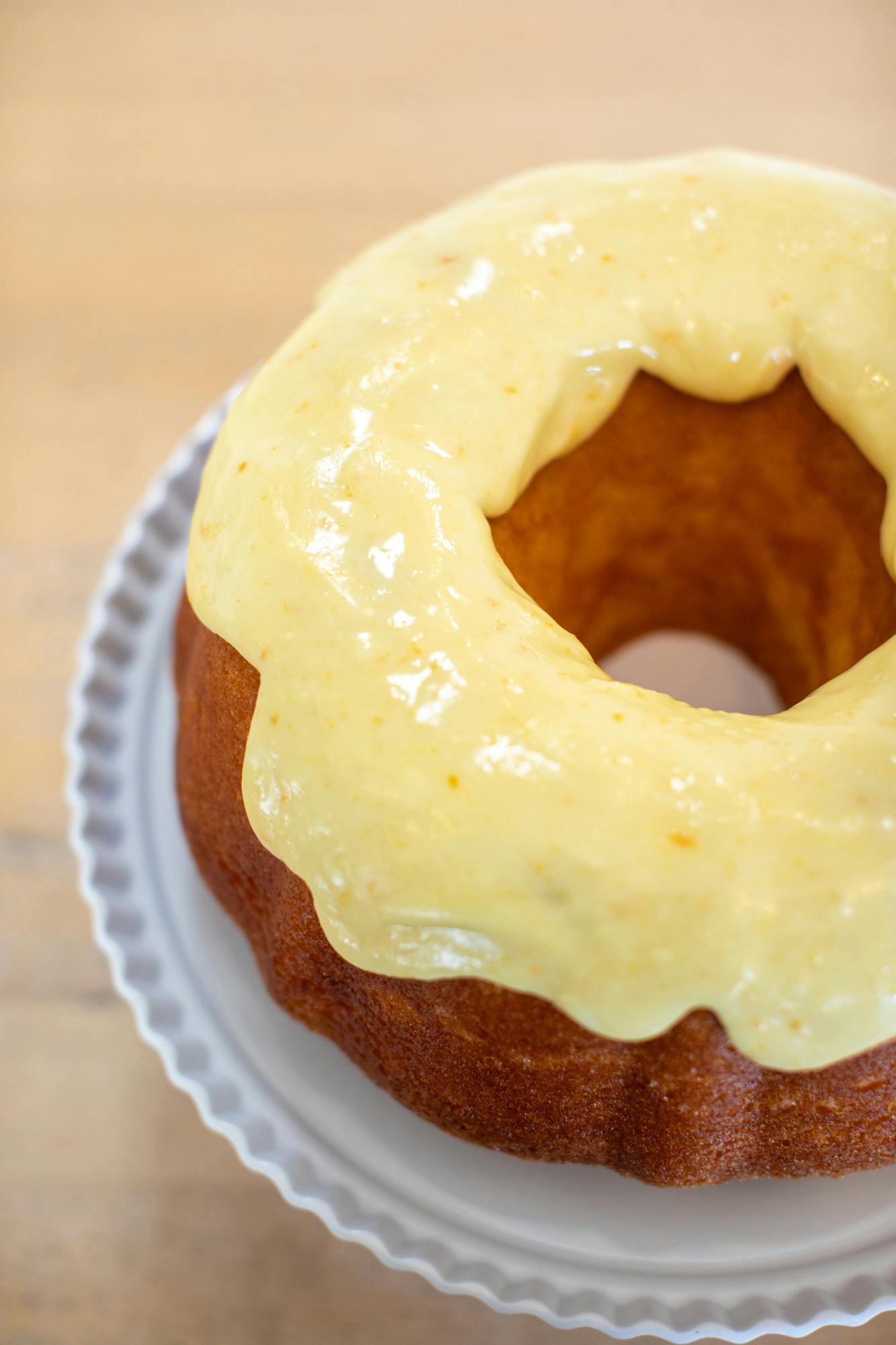 Orange Cake by Red Truck Bakery