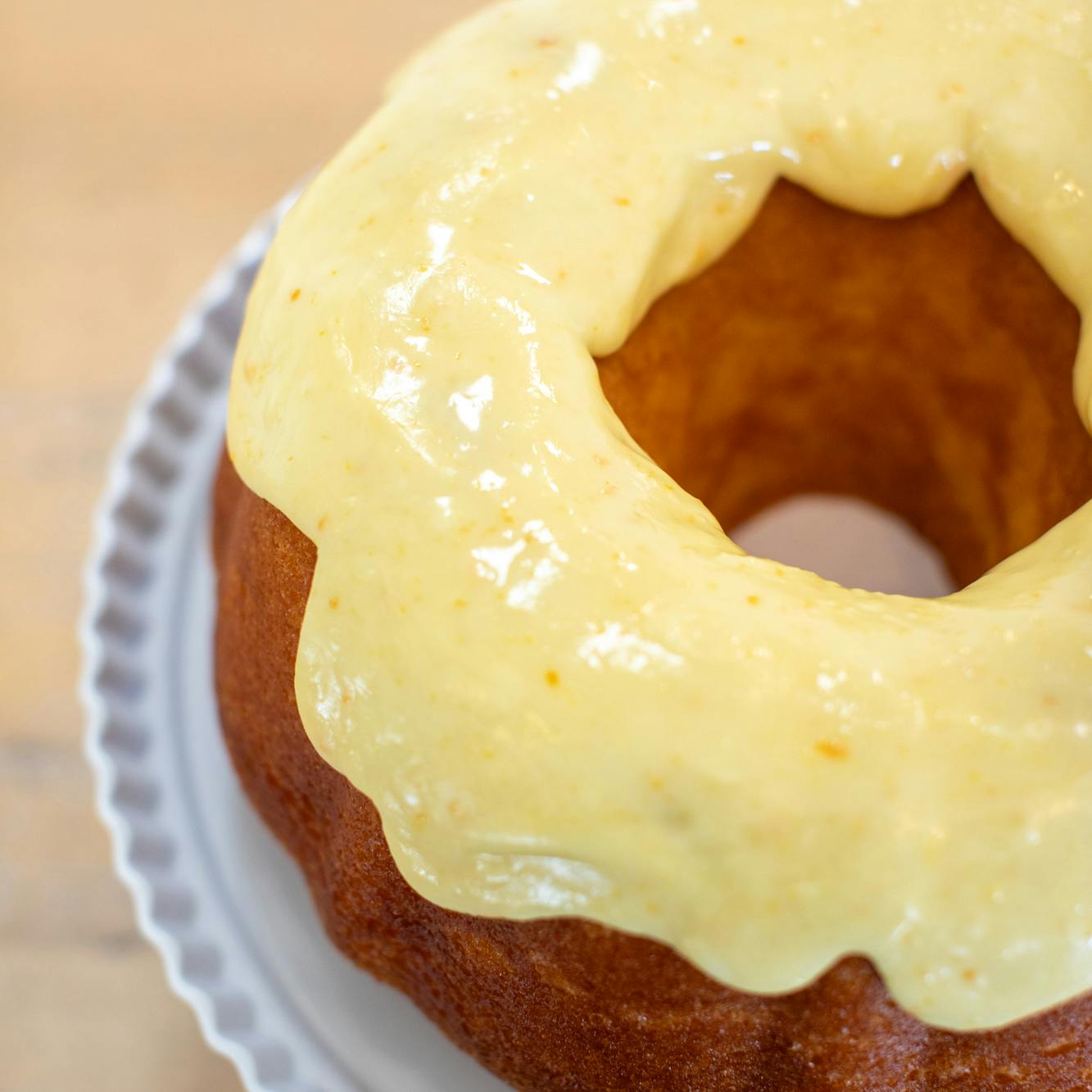 Orange Cake by Red Truck Bakery