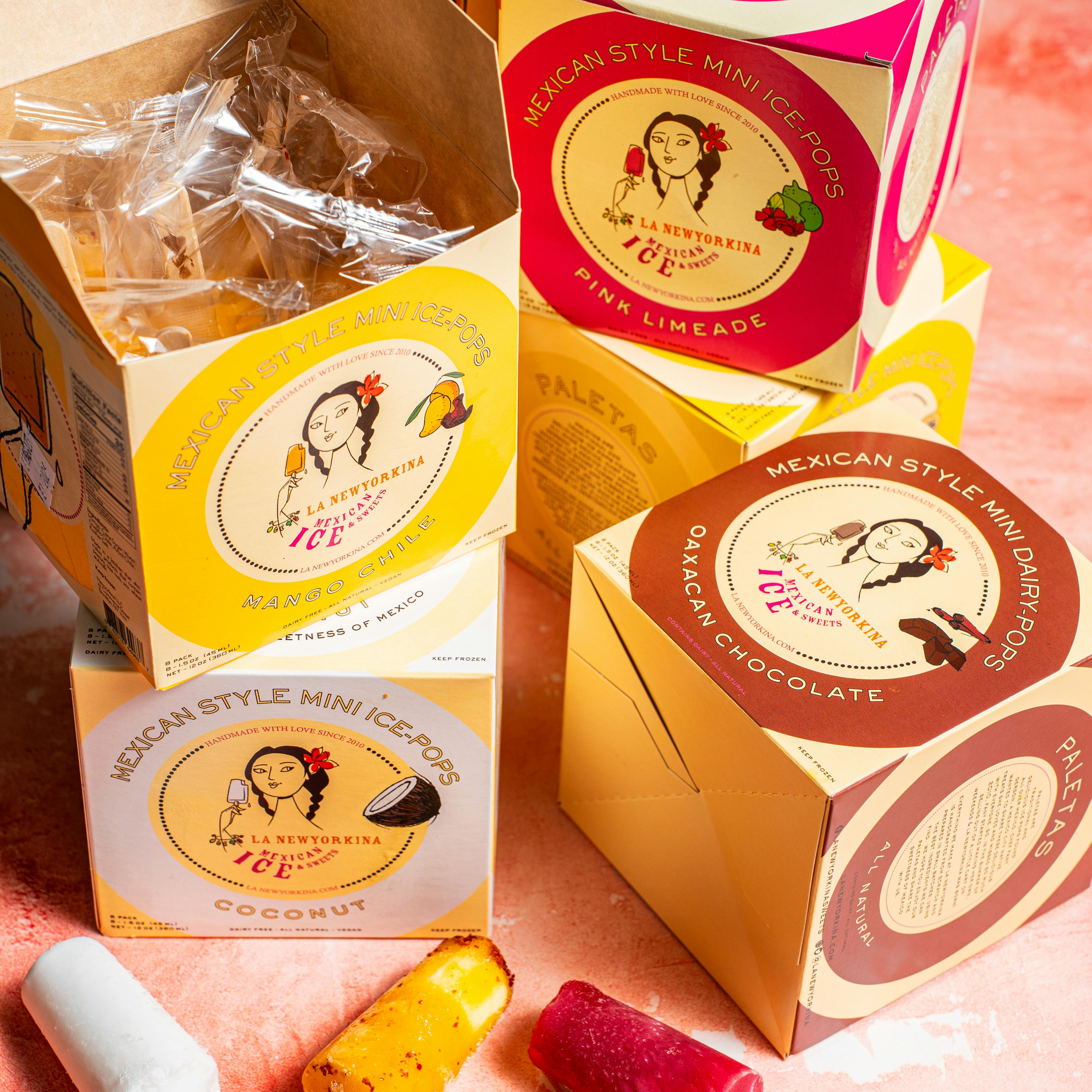 Creamy & Fruity Mini Popsicles by La Newyorkina