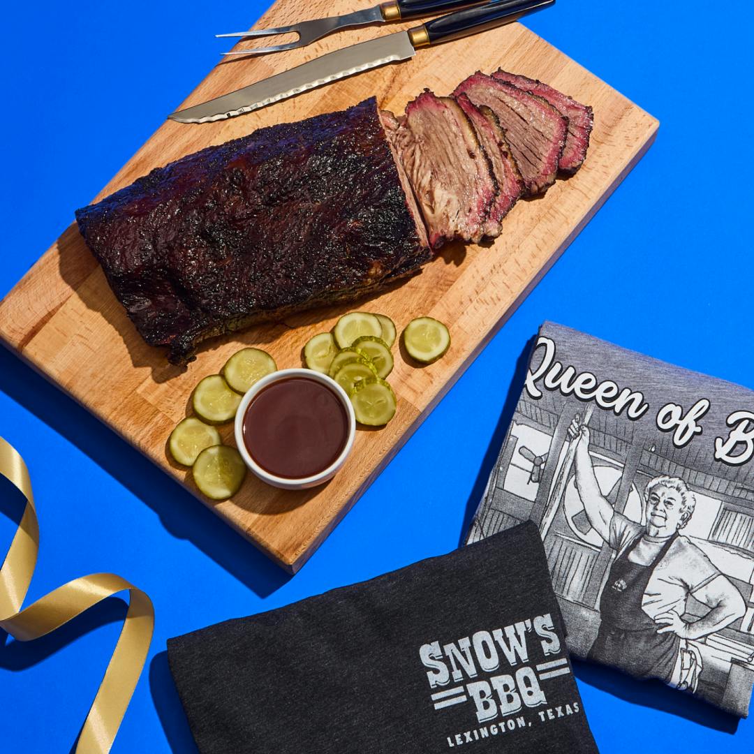 BBQ Brisket + T-Shirts Gift Set by Snow's BBQ