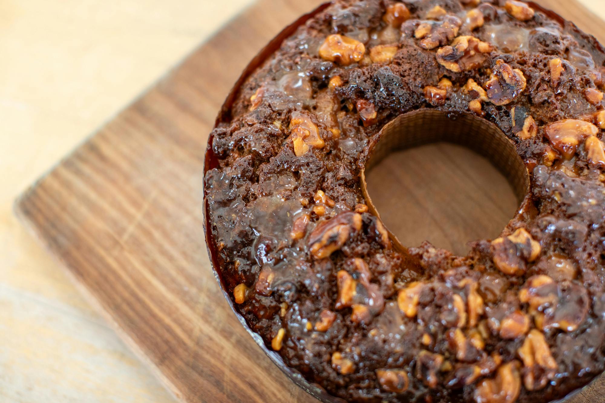 Caramel Walnut Banana Bundt Bread by Red Truck Bakery