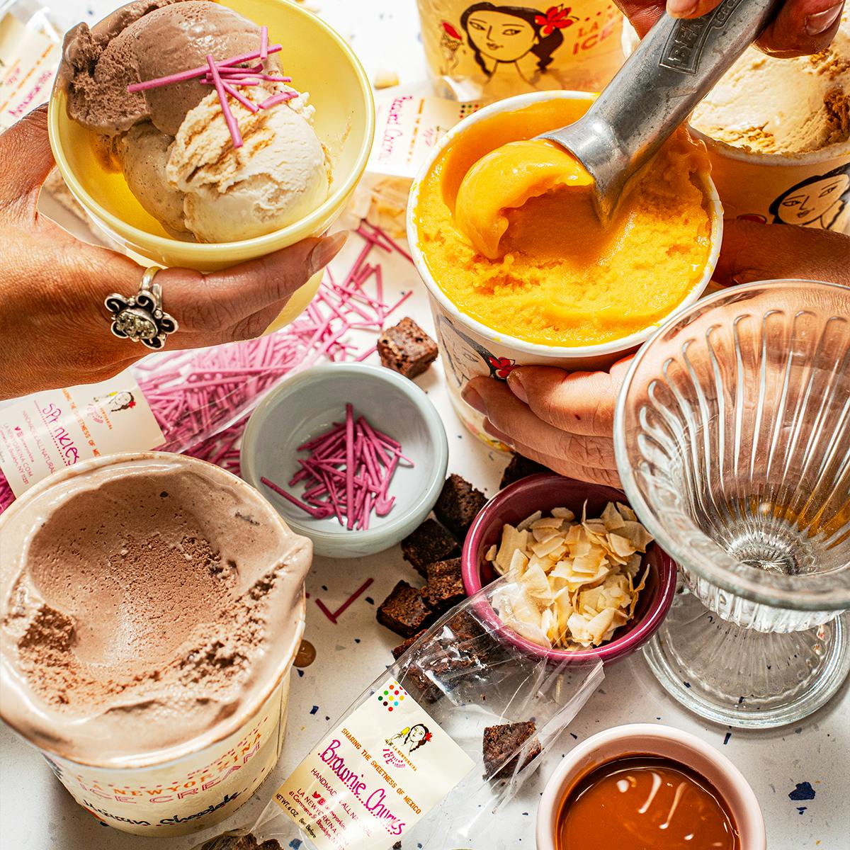 Mexican Ice Cream Sundae Kit by La Newyorkina