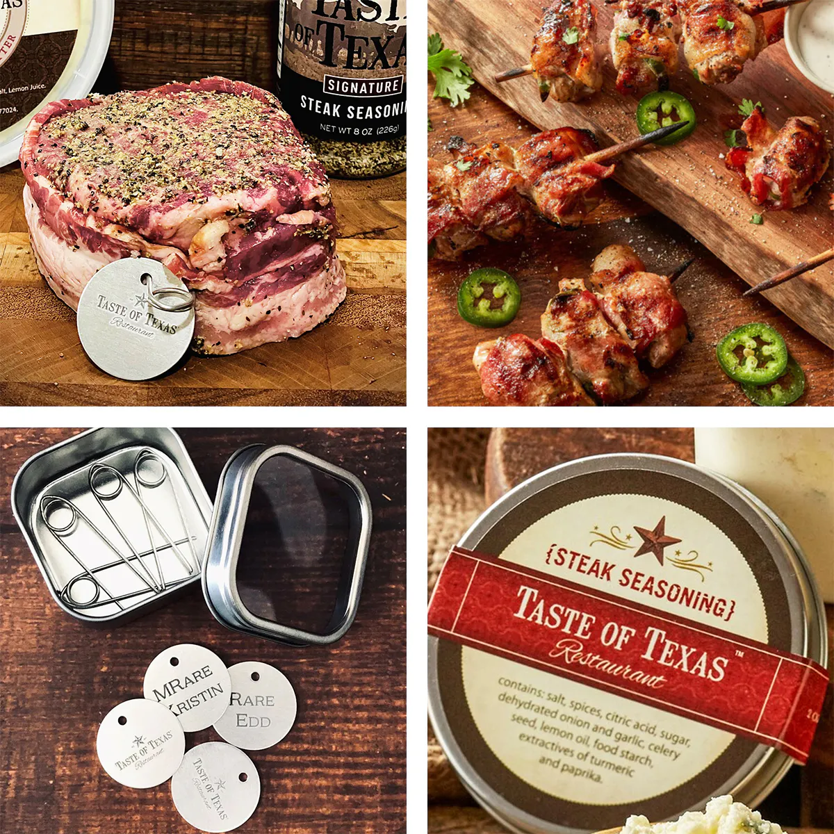 Bacon-Wrapped Grilling Box for 4 by Taste of Texas