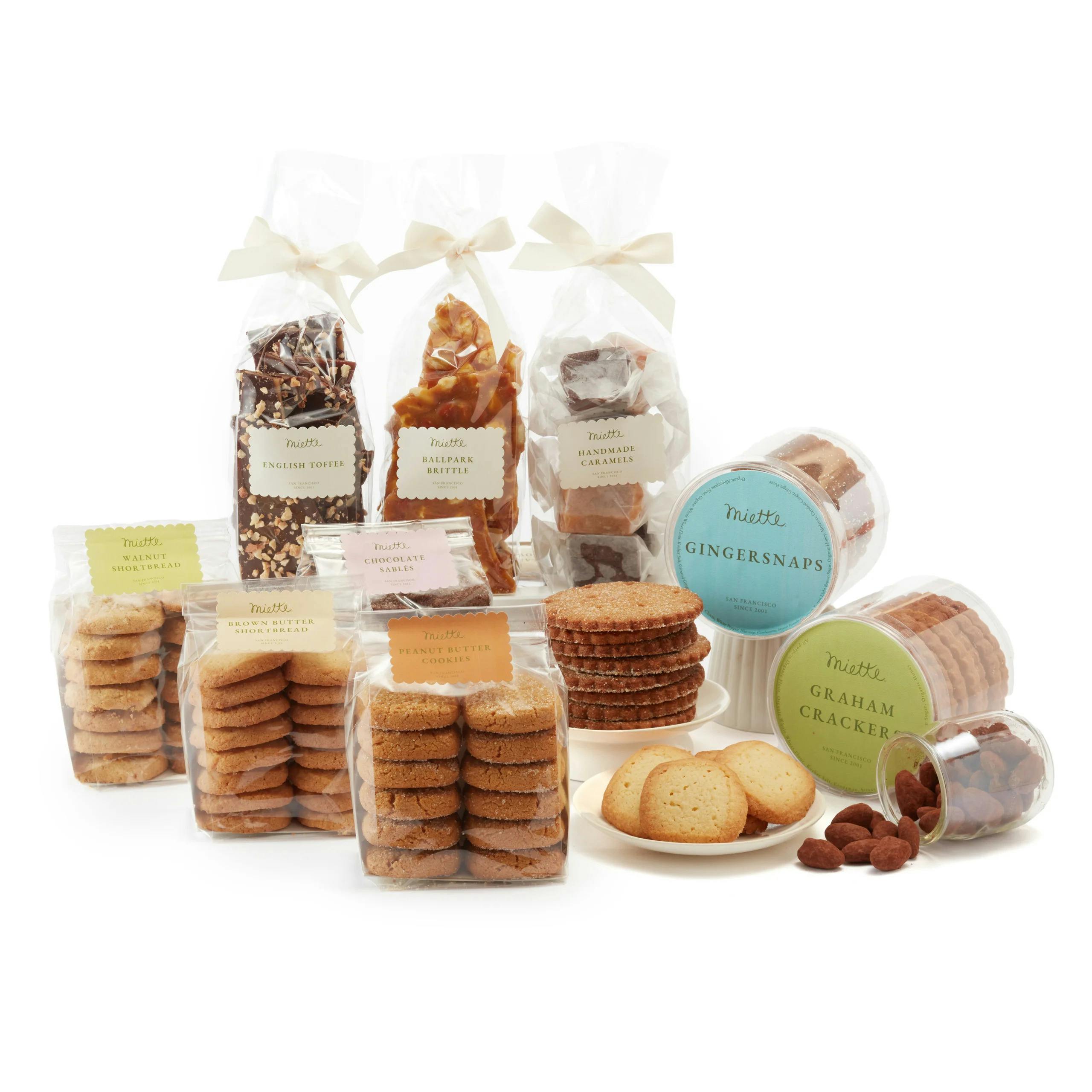 La Grande Miette Cookies + Candy Gift Box by Miette Patisserie