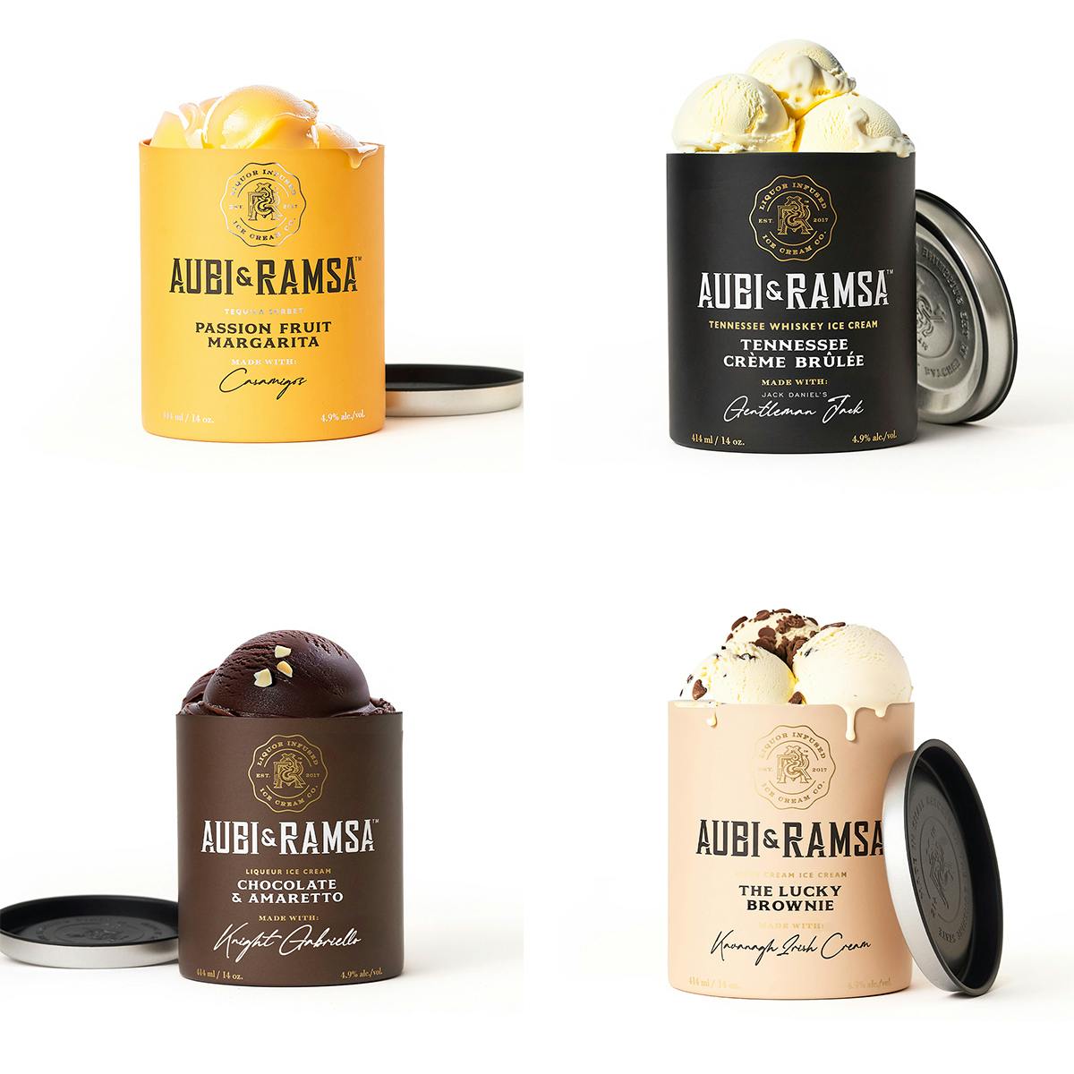 Liquor-Infused Ice Cream Best Seller by Aubi & Ramsa