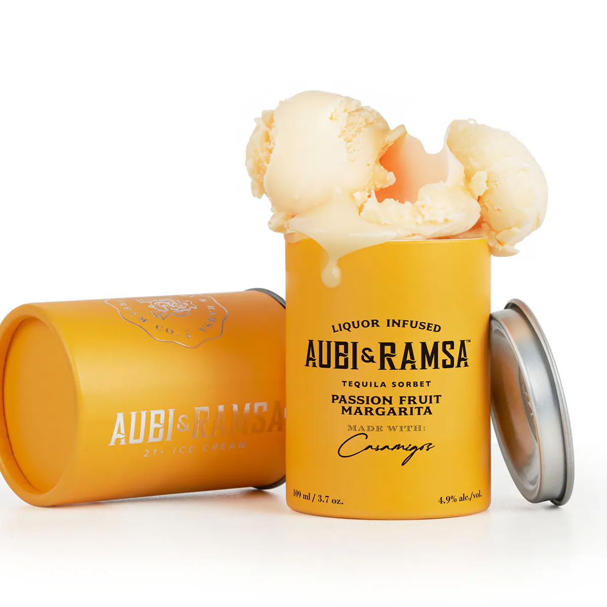 Aubi & Ramsa - Casamigos Passion Fruit Margarita Sorbet - 8 Pack