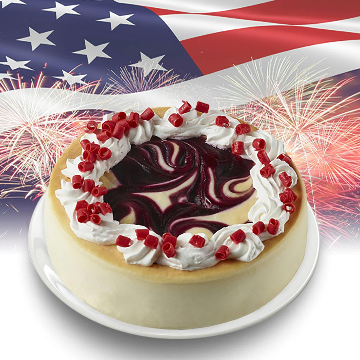 White Chocolate Blueberry Cheesecake by Junior's Cheesecake - Alternate image 2