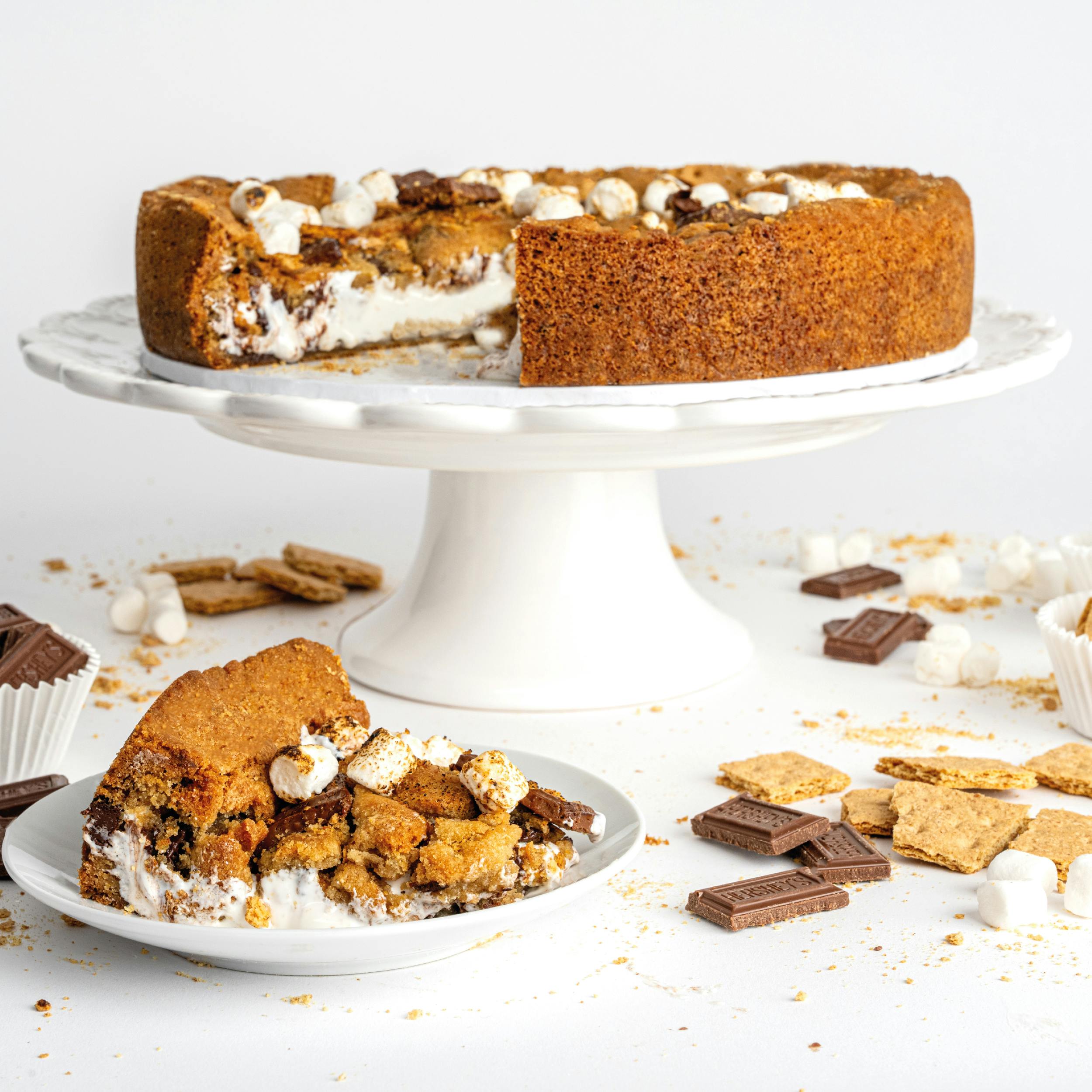 S'mores Cookie Cake by Sweet E's Bake Shop