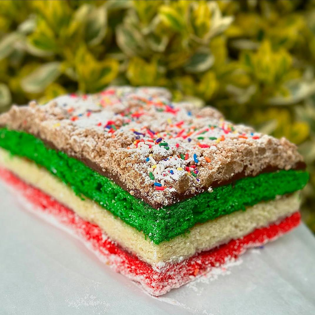 Rainbow Cookie Crumb Cake by Comfortland - Alternate image 3