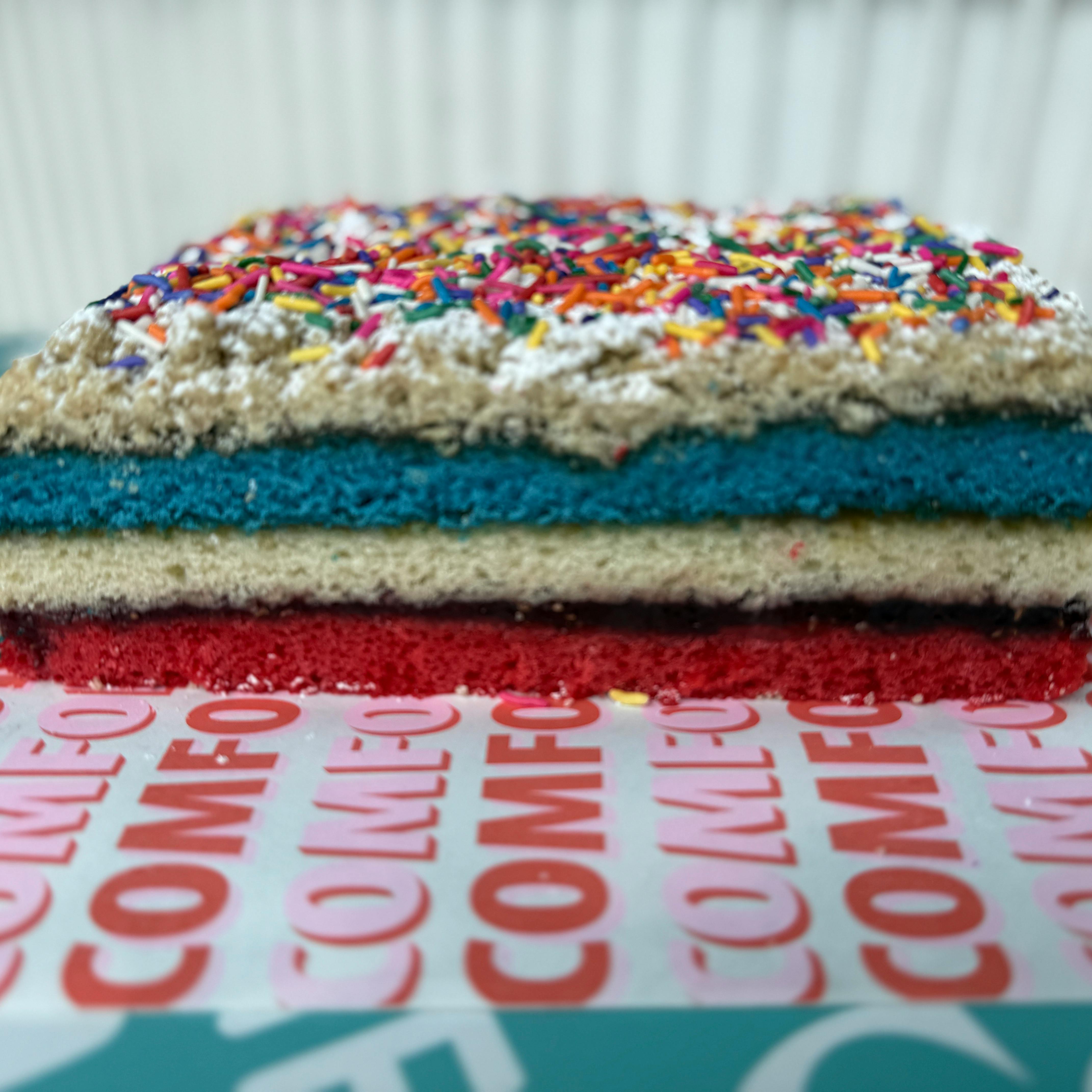 Red, White & Blue Rainbow Cookie Crumb Cake by Comfortland - Alternate image 2