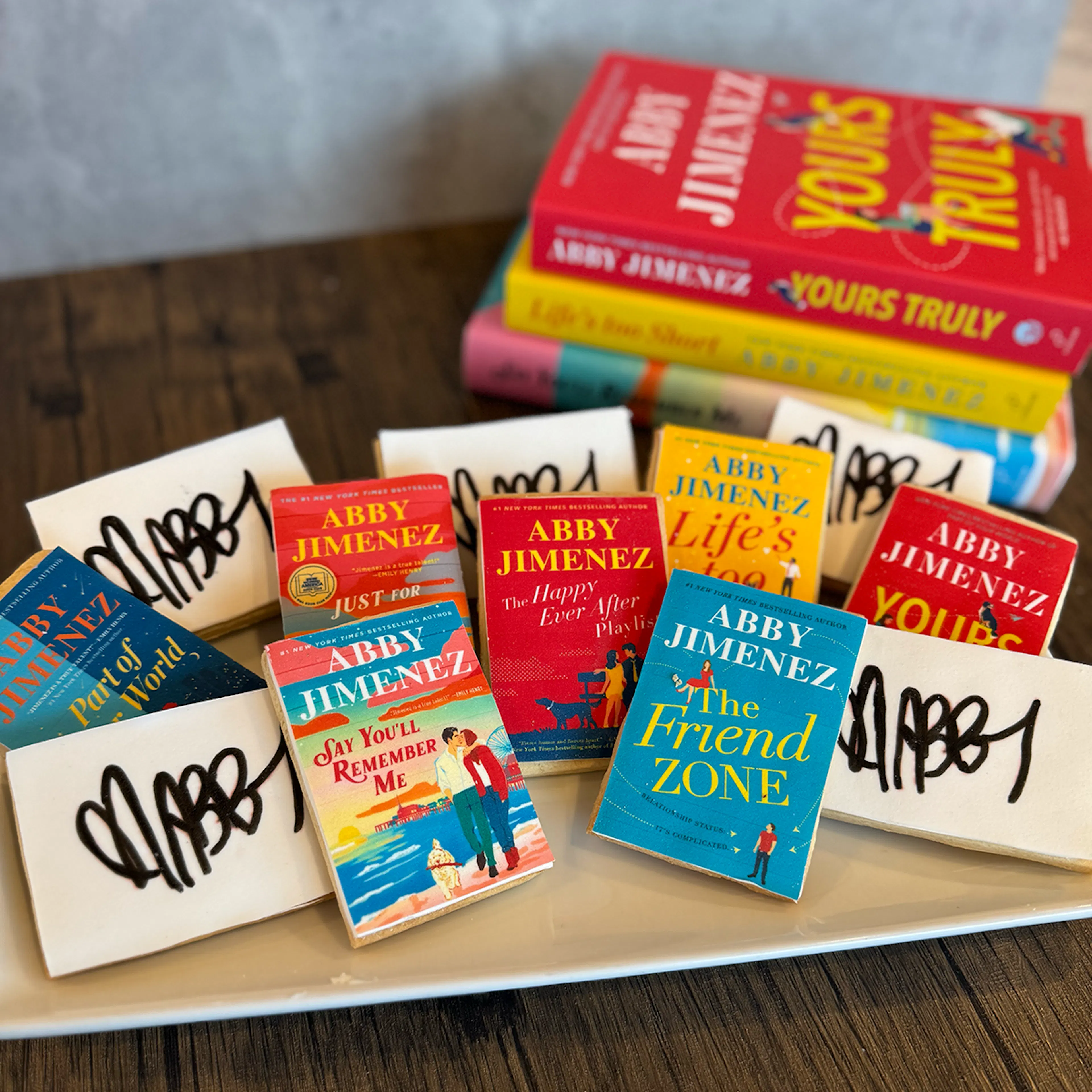 Abby Jimenez Book Cookies - 12 Pack by Nadia Cakes