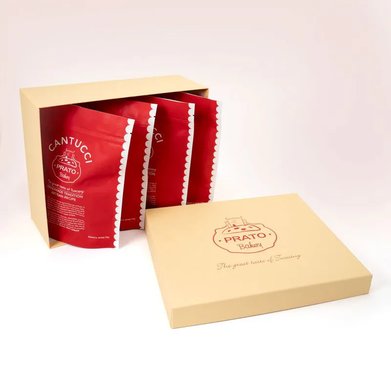 Prato Bakery - "Taste of Tuscany" Cantucci Biscotti Best Seller - 4 Pack