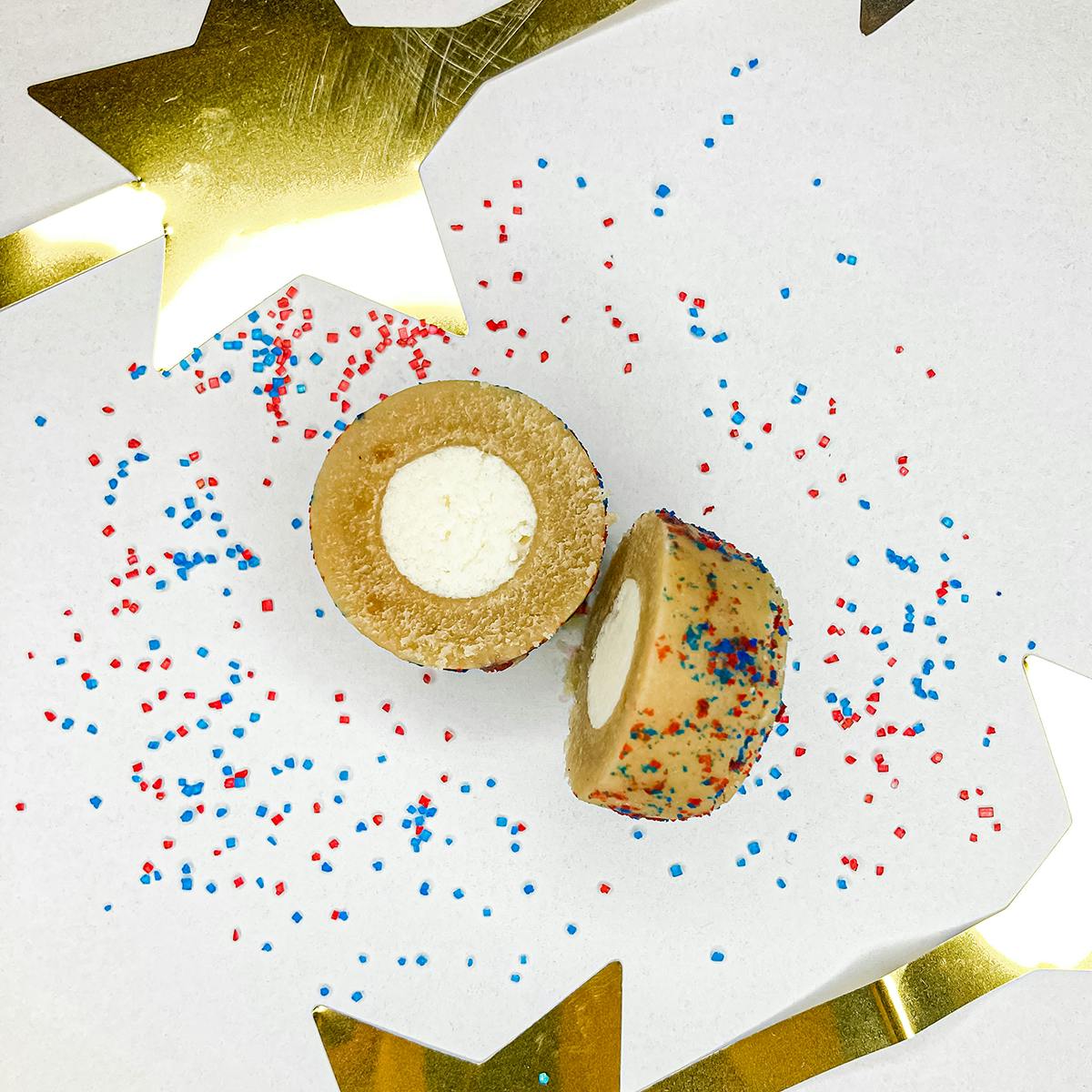 Red White & Blue Velvet Smith Island Cake by Smith Island Baking Company - Alternate image 1