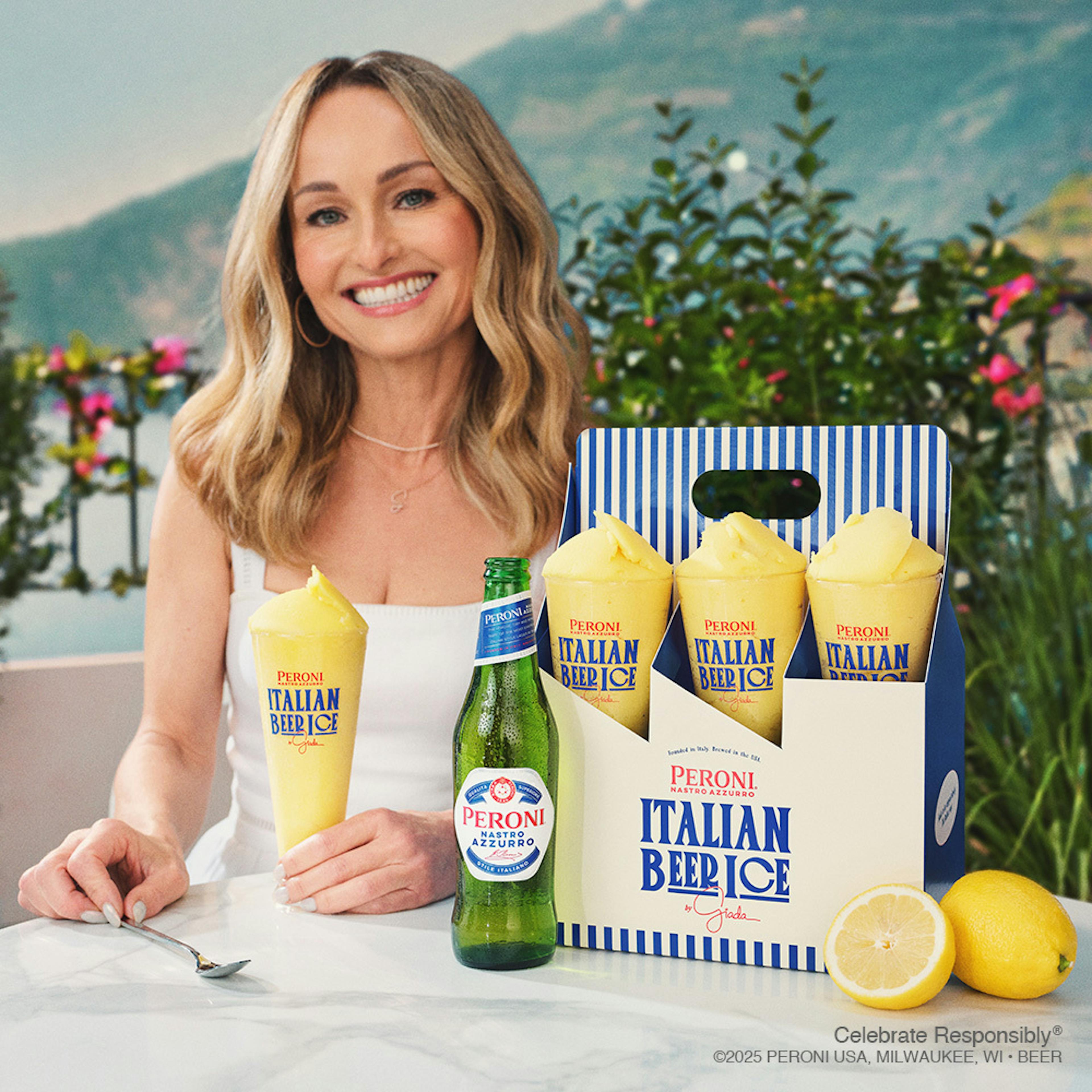 Peroni Italian Beer Ice by Giada - 6 Pack by Tipsy Scoop Boozy Ice Cream
