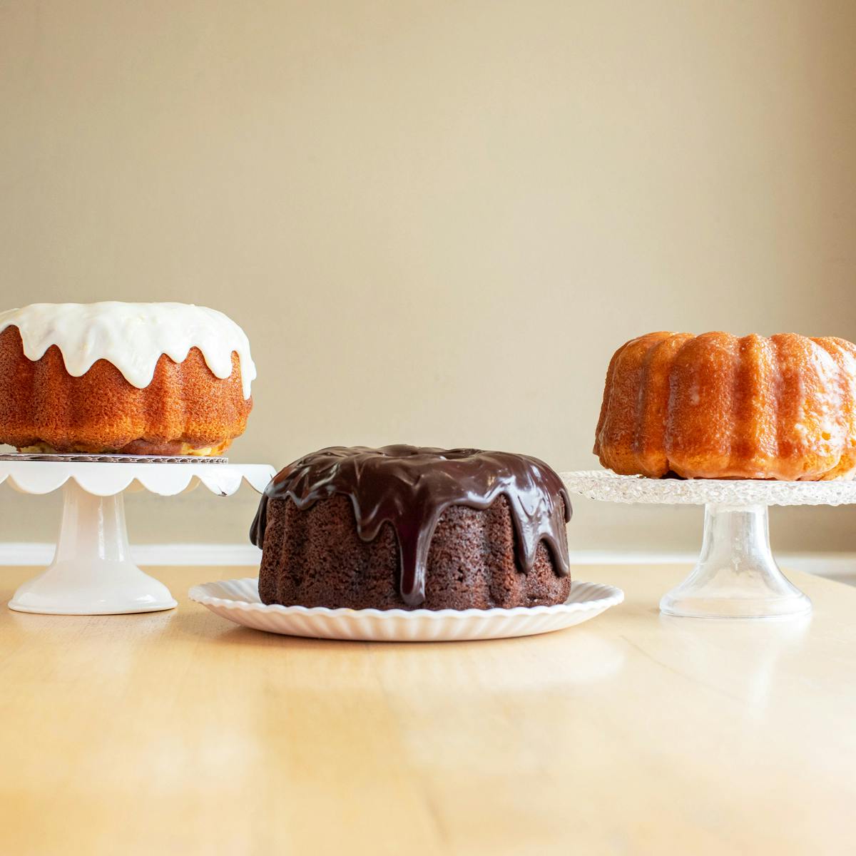 Assorted Mini Cakes - 3 Pack by Red Truck Bakery - Alternate image 1