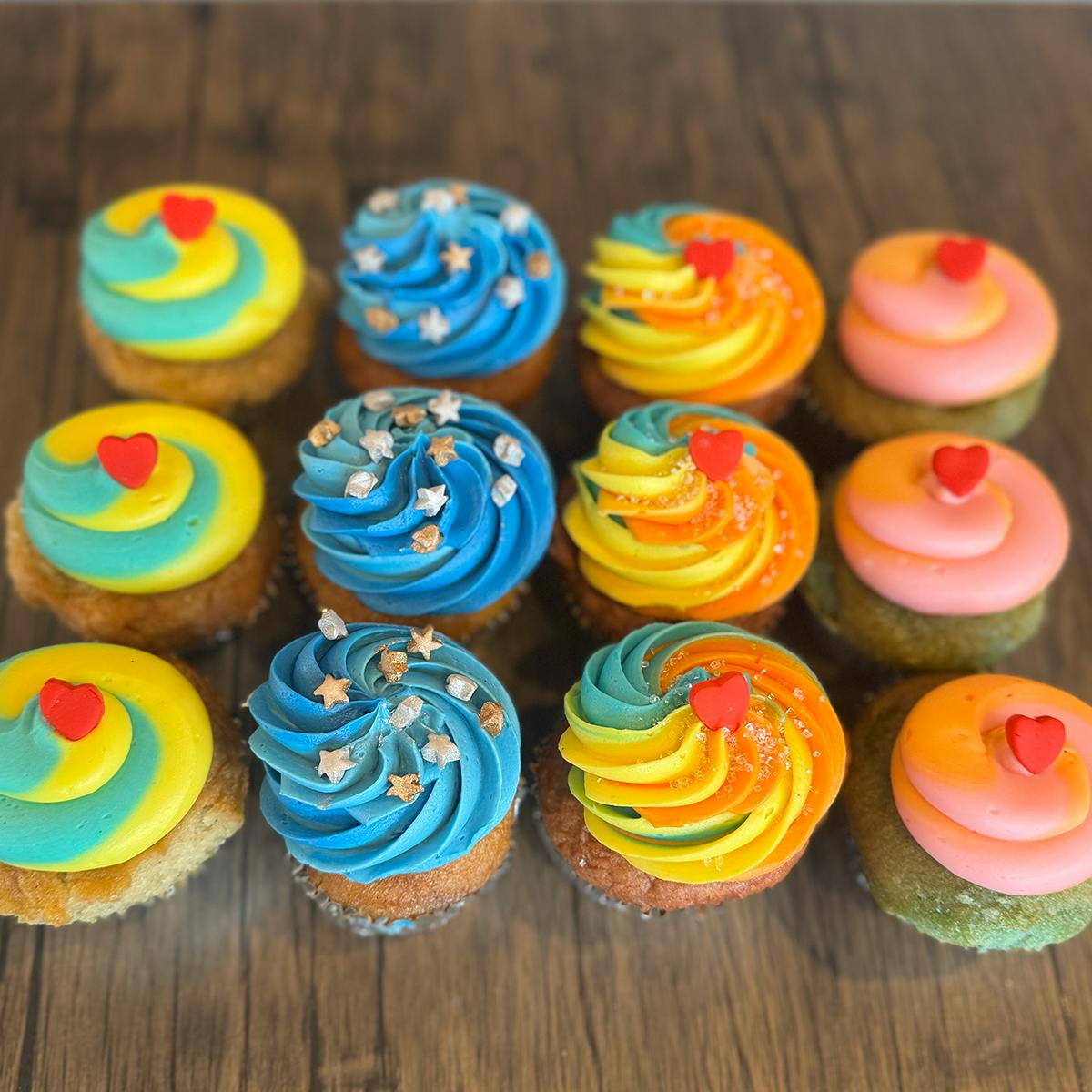 "Book Club" Assorted Cupcake Dozen by Nadia Cakes - Alternate image 3