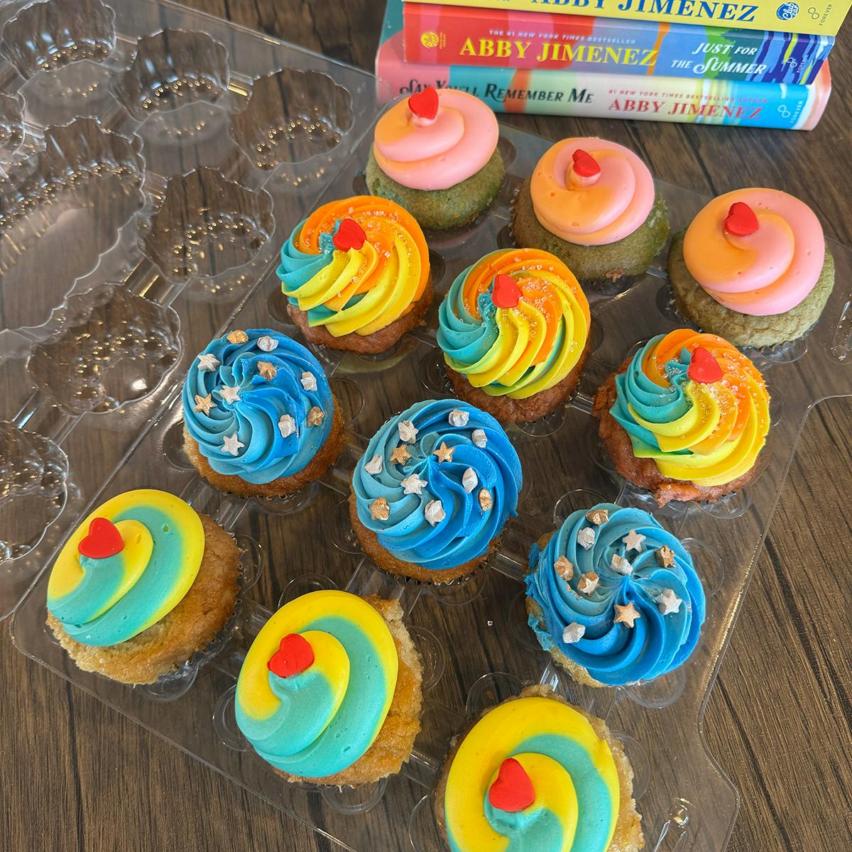 "Book Club" Assorted Cupcake Dozen by Nadia Cakes - Alternate image 2
