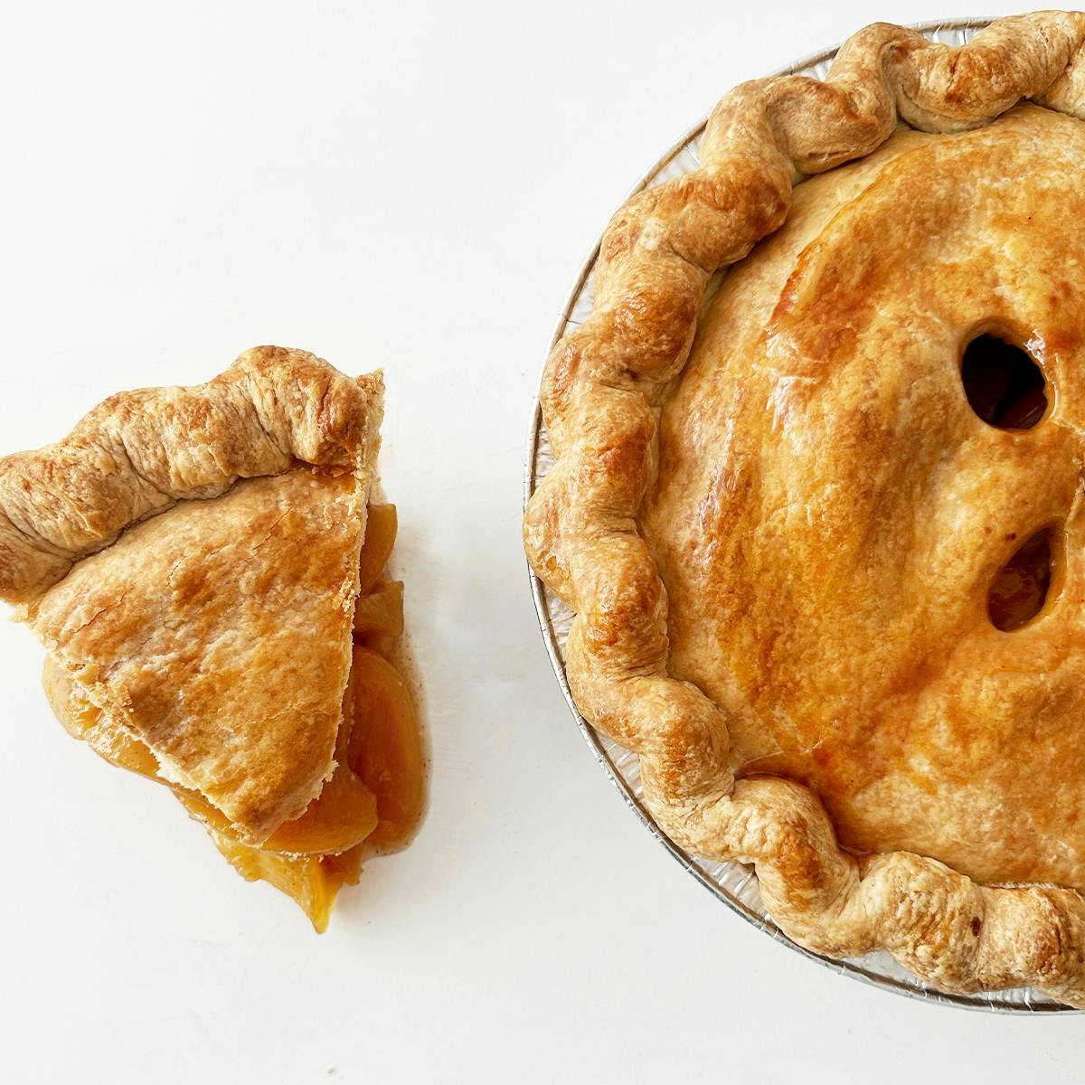 "Peach Please" Pie by Emporium Pies - Alternate image 1