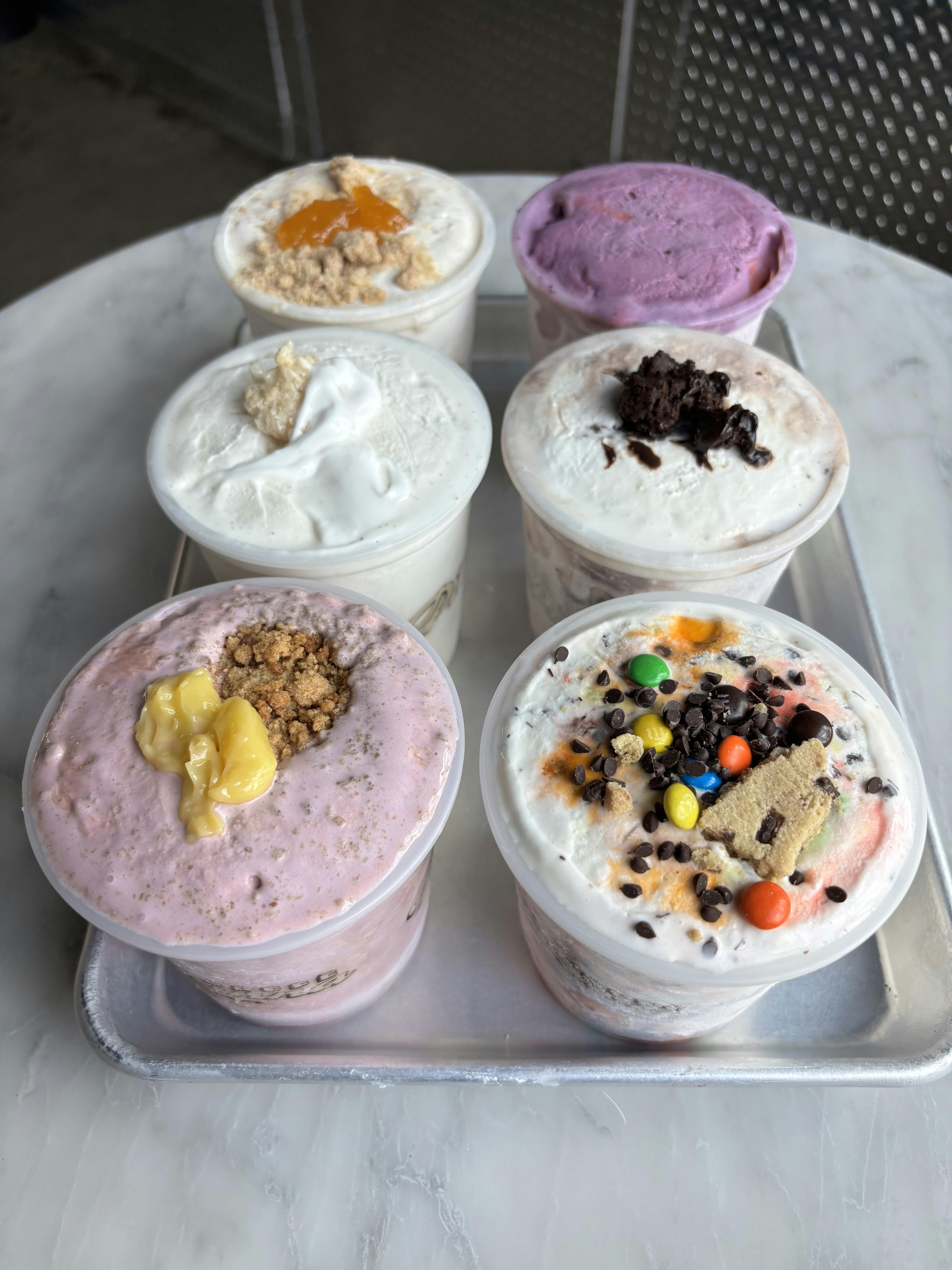 "Poolside" Ice Cream Collection - 6 Pack by Caffè Panna Ice Cream - Alternate image 1